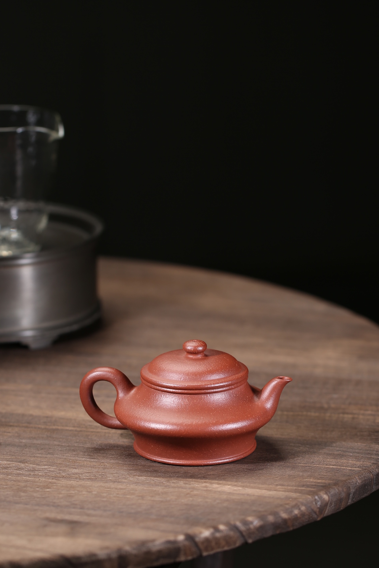 the "Xu Bian", Yixing Purple Clay (Zisha) Teapot, Handmade Kung Fu Teapot 180ml