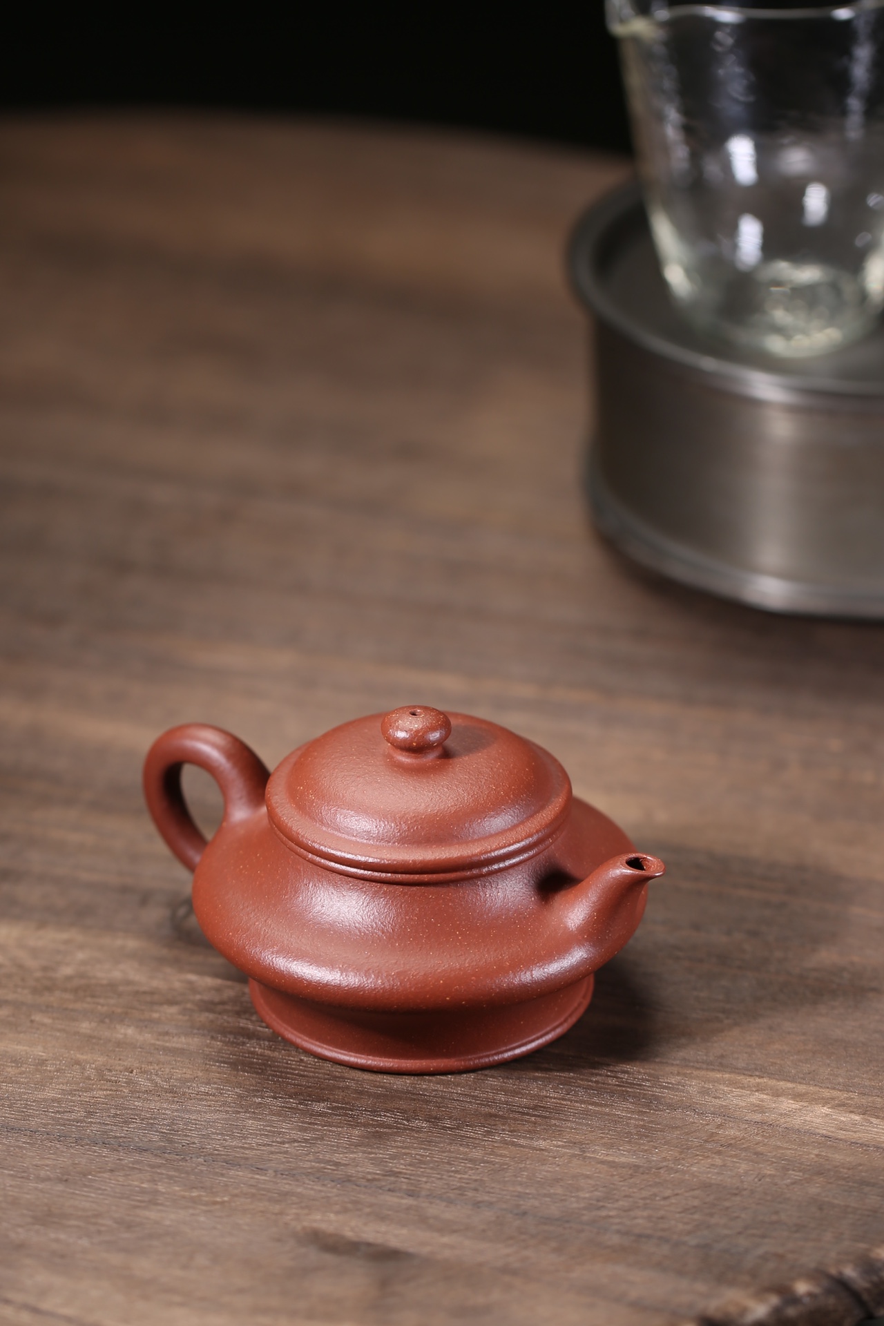 the "Xu Bian", Yixing Purple Clay (Zisha) Teapot, Handmade Kung Fu Teapot 180ml