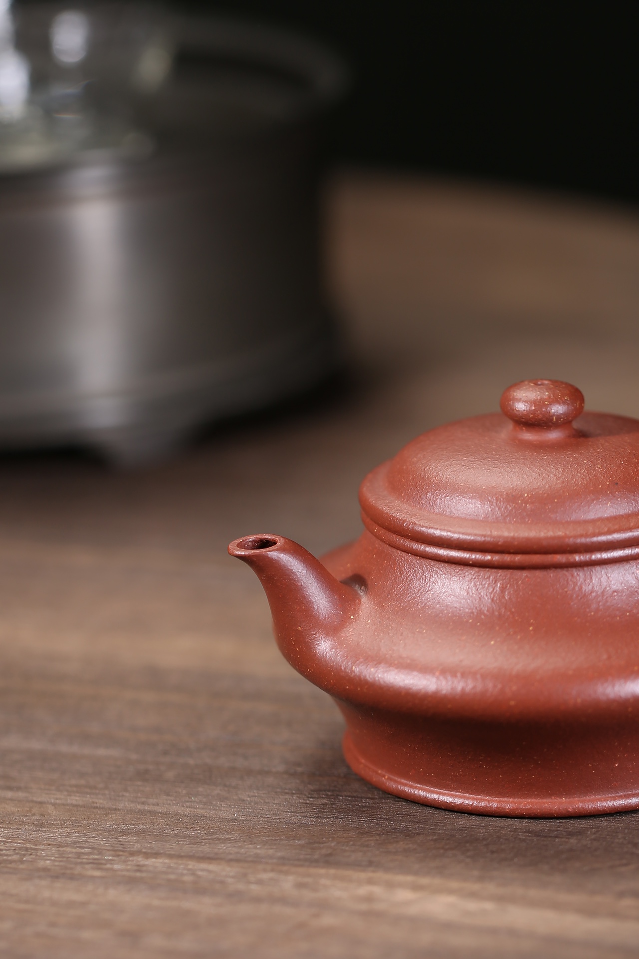 the "Xu Bian", Yixing Purple Clay (Zisha) Teapot, Handmade Kung Fu Teapot 180ml