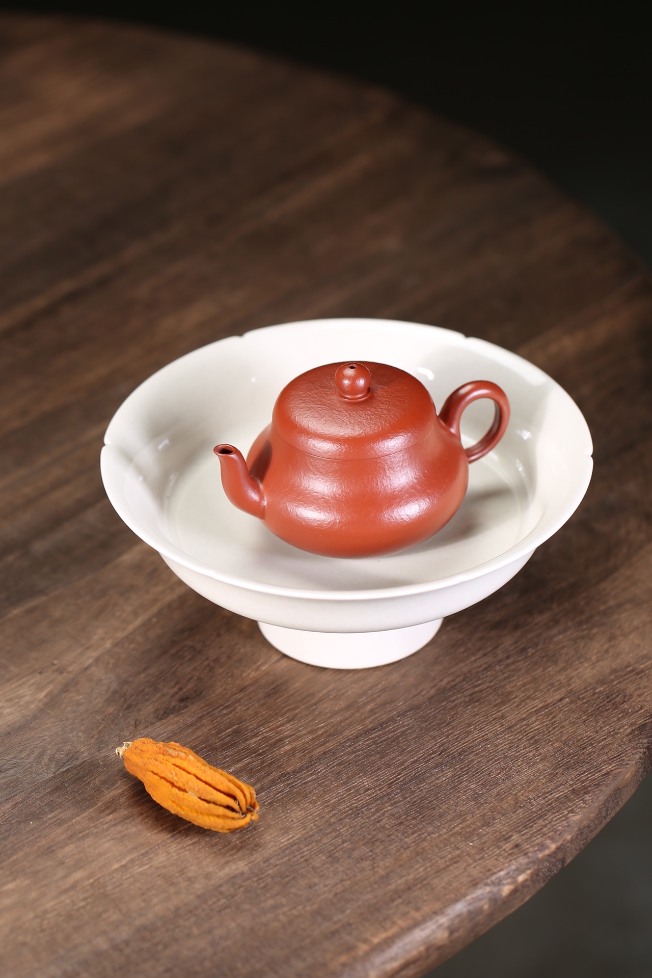 the "Junde", Yixing Purple Clay (Zisha) Teapot, Handmade Kung Fu Teapot 100ml