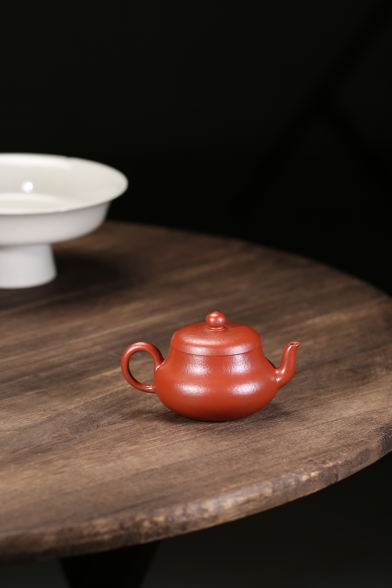 the "Junde", Yixing Purple Clay (Zisha) Teapot, Handmade Kung Fu Teapot 100ml