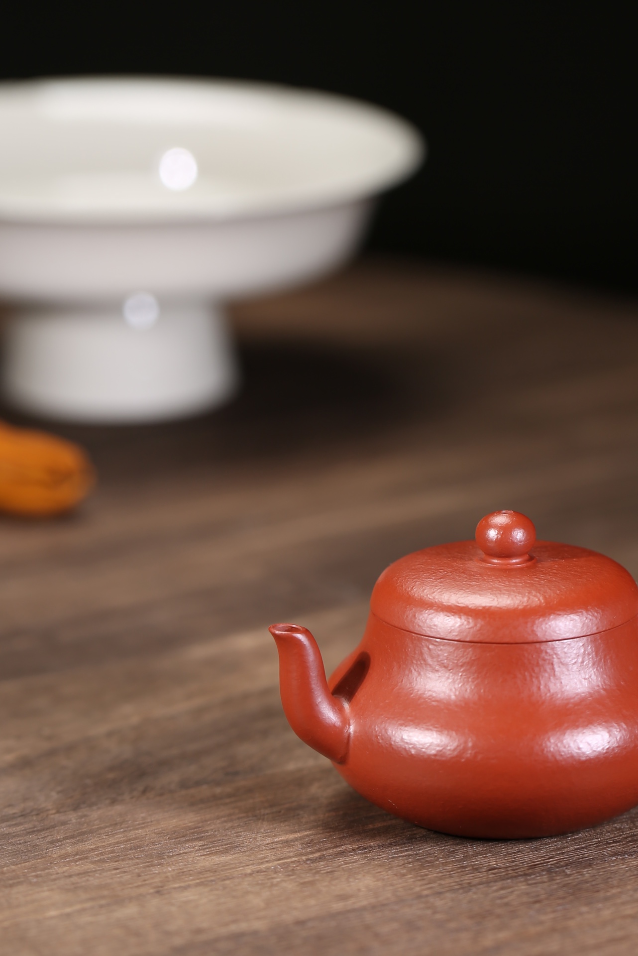 the "Junde", Yixing Purple Clay (Zisha) Teapot, Handmade Kung Fu Teapot 100ml
