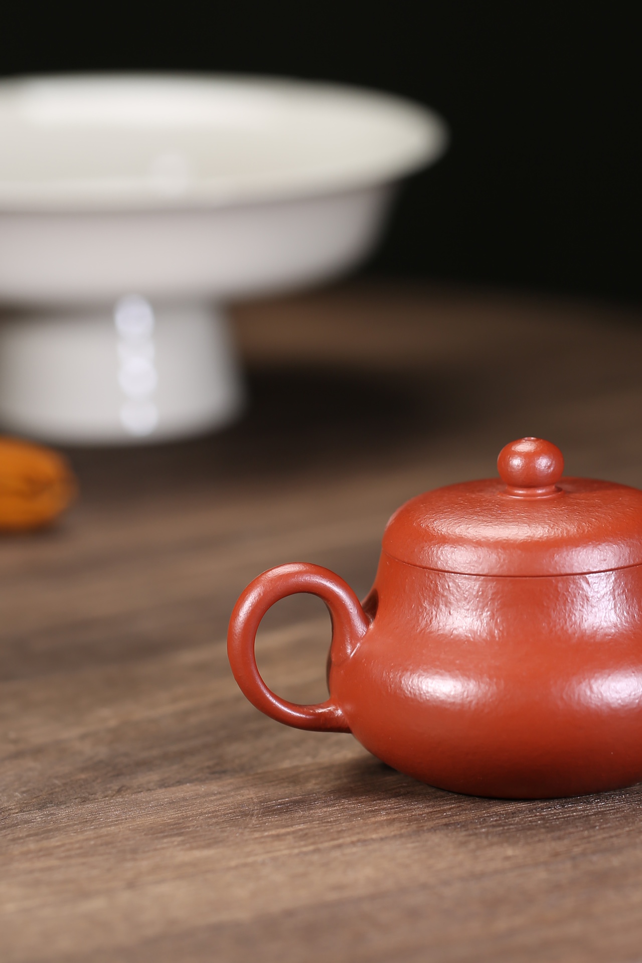 the "Junde", Yixing Purple Clay (Zisha) Teapot, Handmade Kung Fu Teapot 100ml