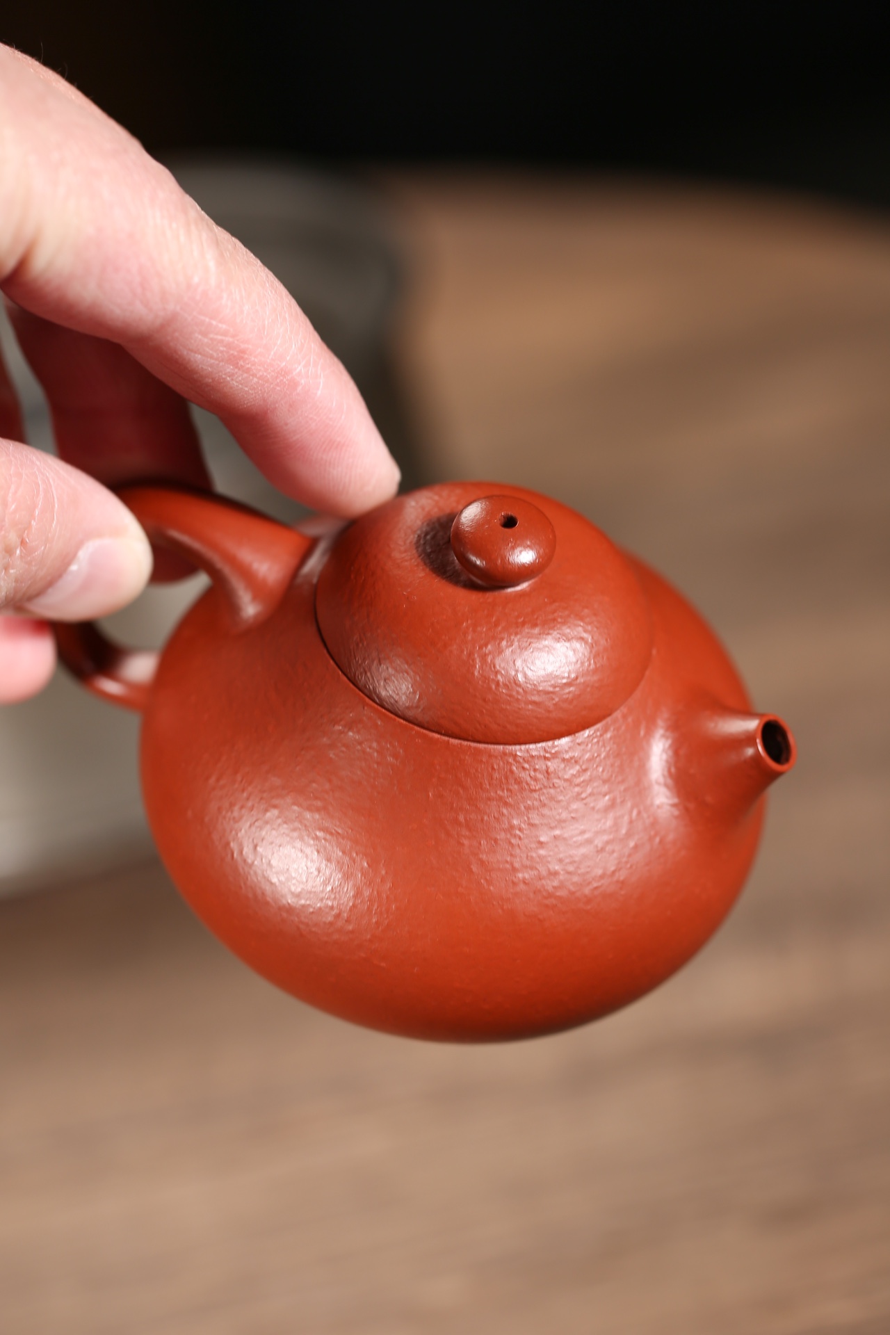 the "Fair Lady", Yixing Purple Clay (Zisha) Teapot, Handmade Gongfu Tea 150ml