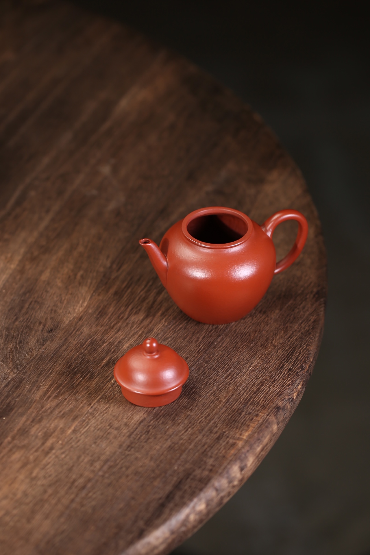 the "Autumn Water", Yixing Purple Clay (Zisha) Teapot, Handemade Gongfu Tea 120ml
