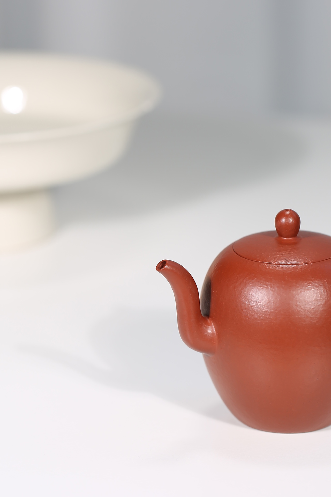 the "Beauty Shoulders", Yixing Purple Clay (Zisha) Teapot, Handmade Kung Fu Teapot 150ml