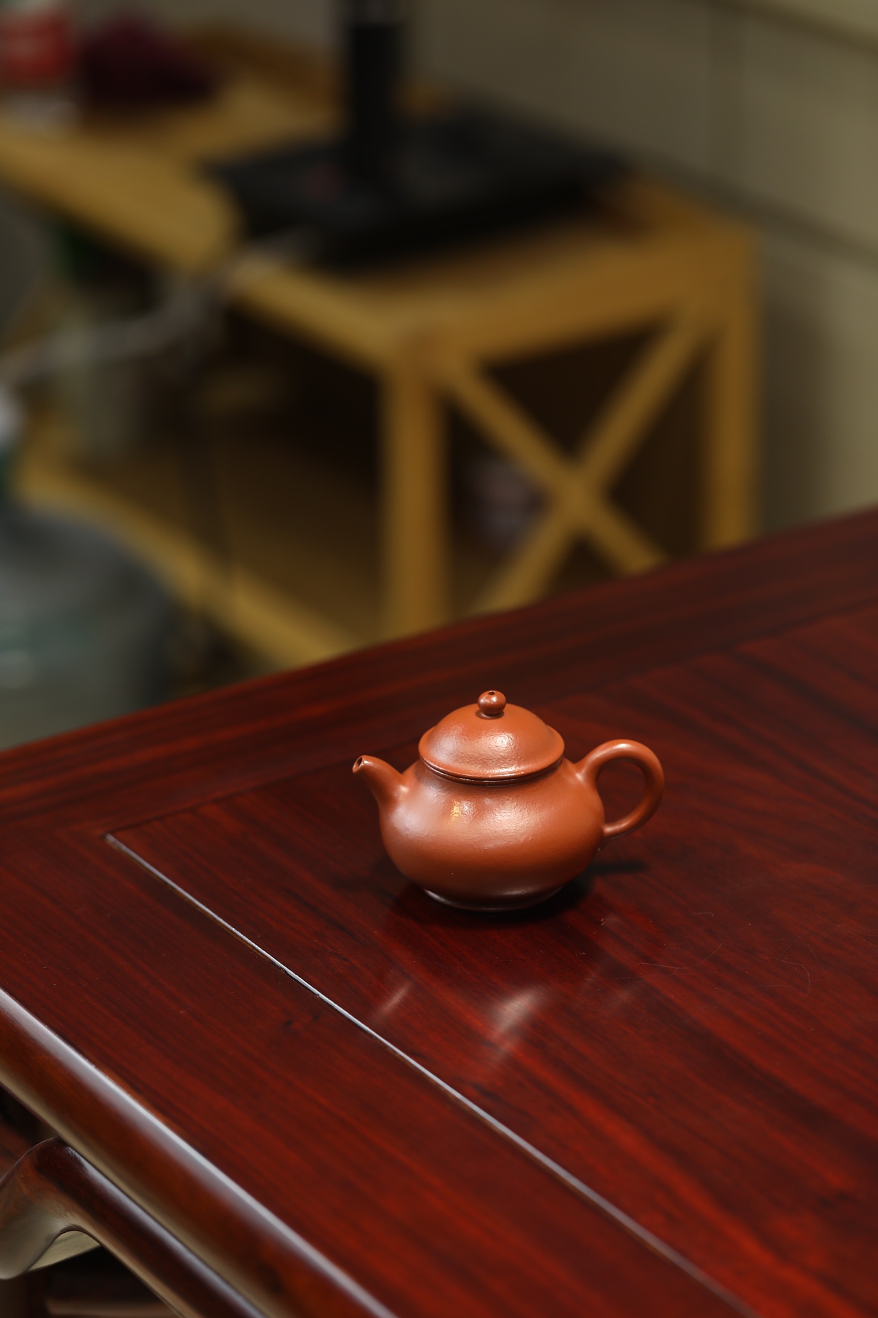 the "Panny", Yixing Purple Clay (Zisha) Teapot, Handmade Gongfu Tea 130ml