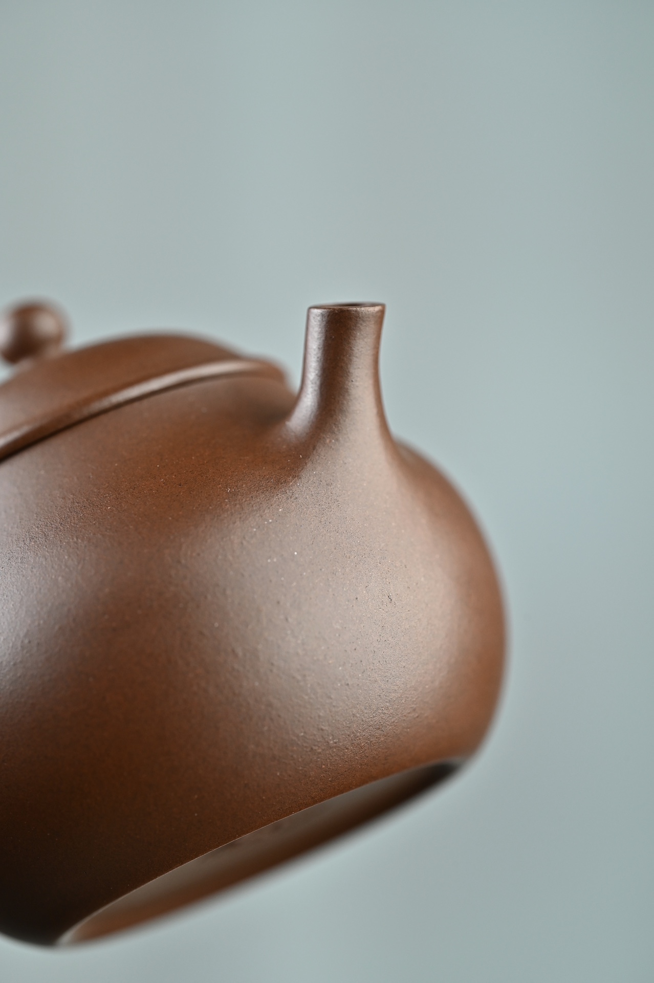 the "Purple Panny", Yixing Purple Clay (Zisha) Teapot, Handmade Kungfu Tea 150ml