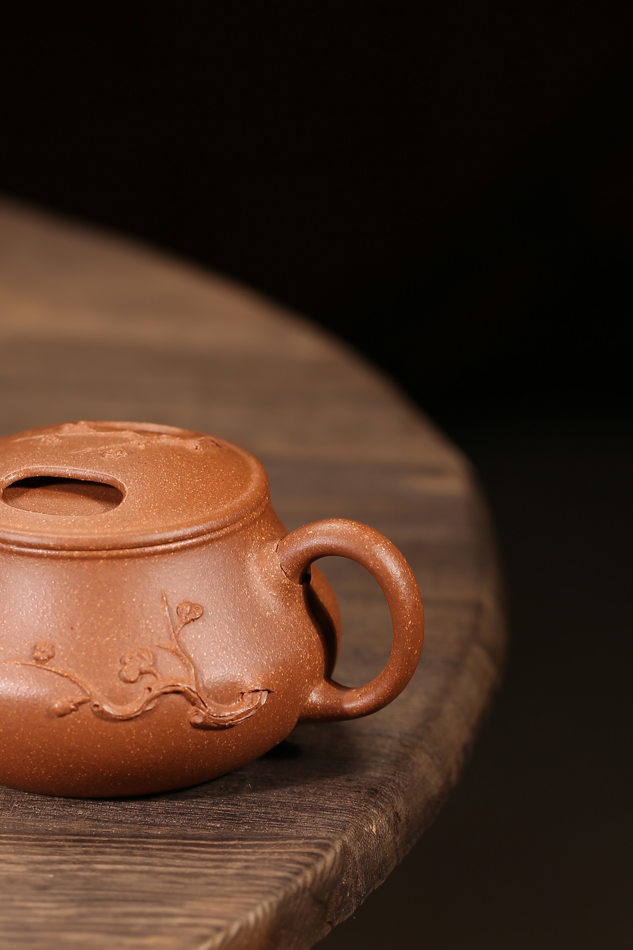 the "Fragrance", Yixing Purple Clay (Zisha) Teapot, Handmade Kung Fu Teapot 200ml