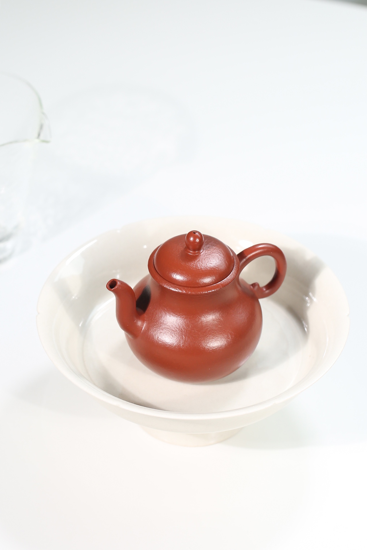 the" Calabash", Yixing Purple Clay (Zisha) Teapot, Handmade Gongfu Tea 120ml