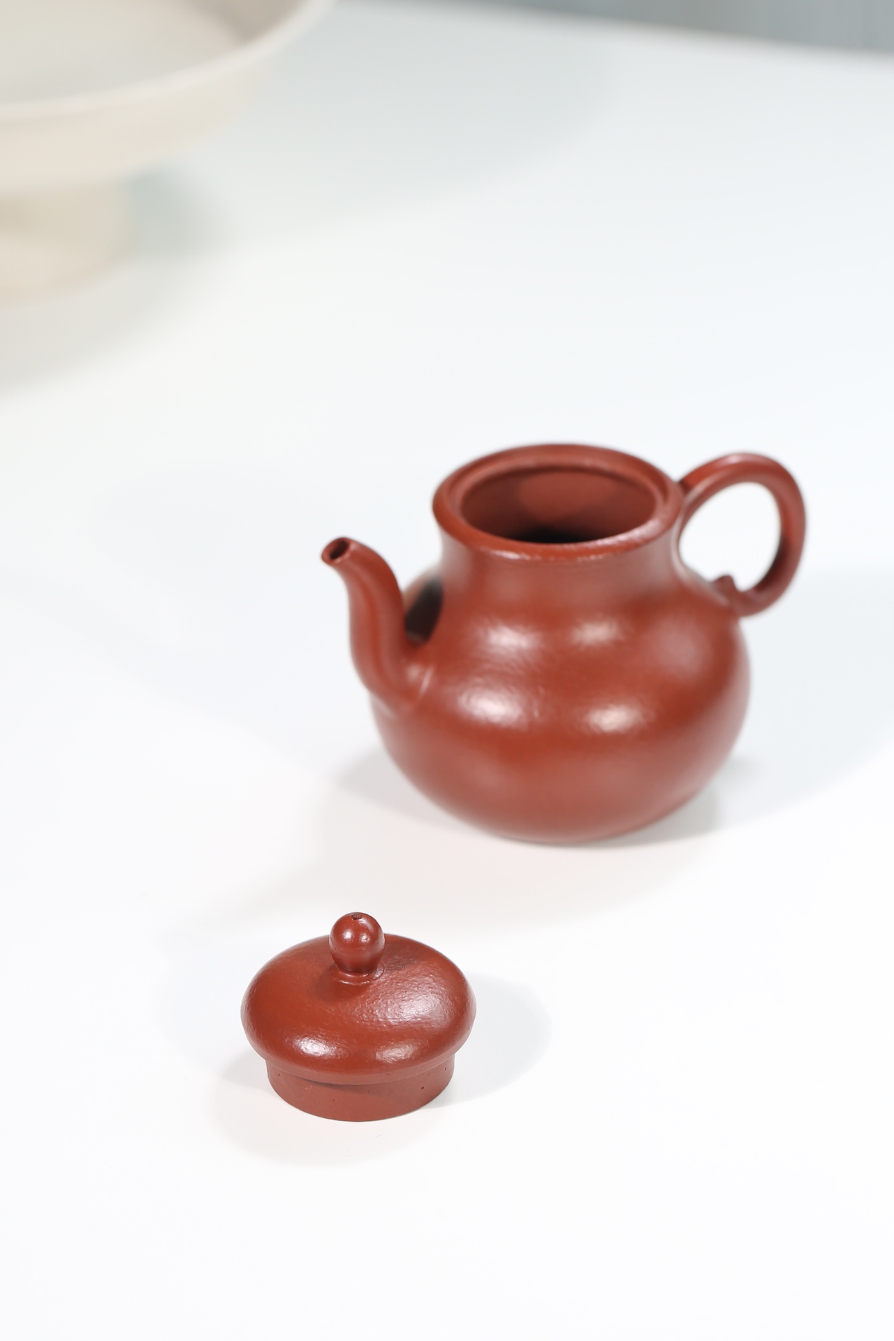 the" Calabash", Yixing Purple Clay (Zisha) Teapot, Handmade Gongfu Tea 120ml