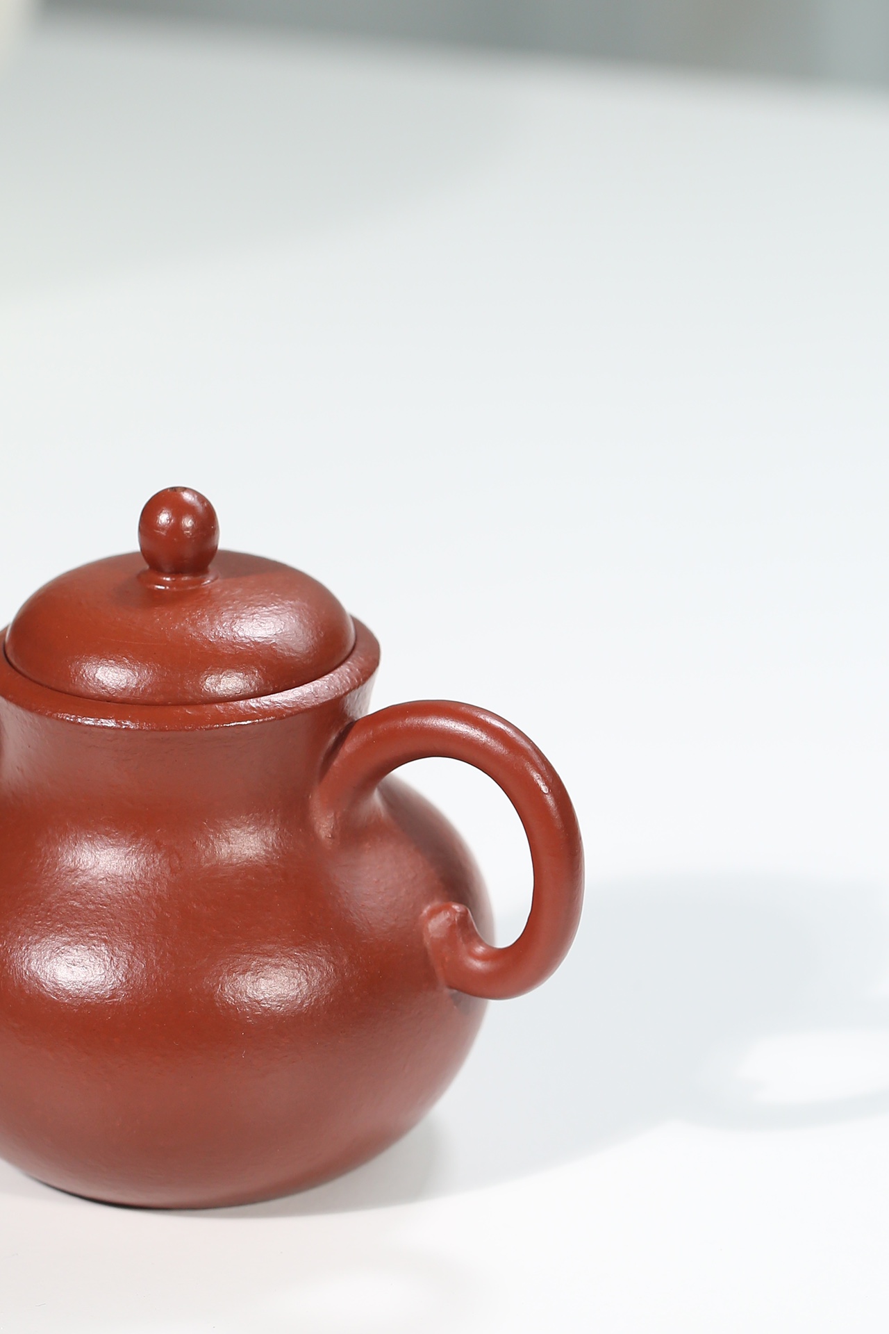 the" Calabash", Yixing Purple Clay (Zisha) Teapot, Handmade Gongfu Tea 120ml