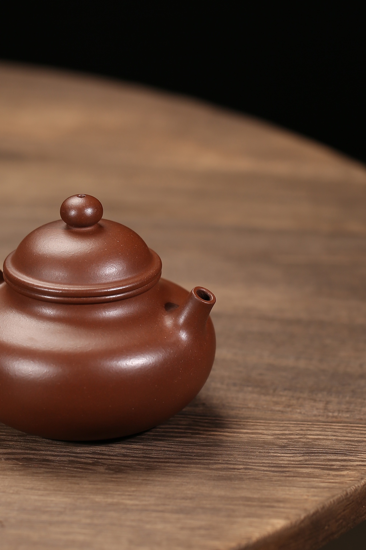 the "Sky", Yixing Purple Clay (Zisha) Teapot, Handmade Gongfu Tea 220ml 