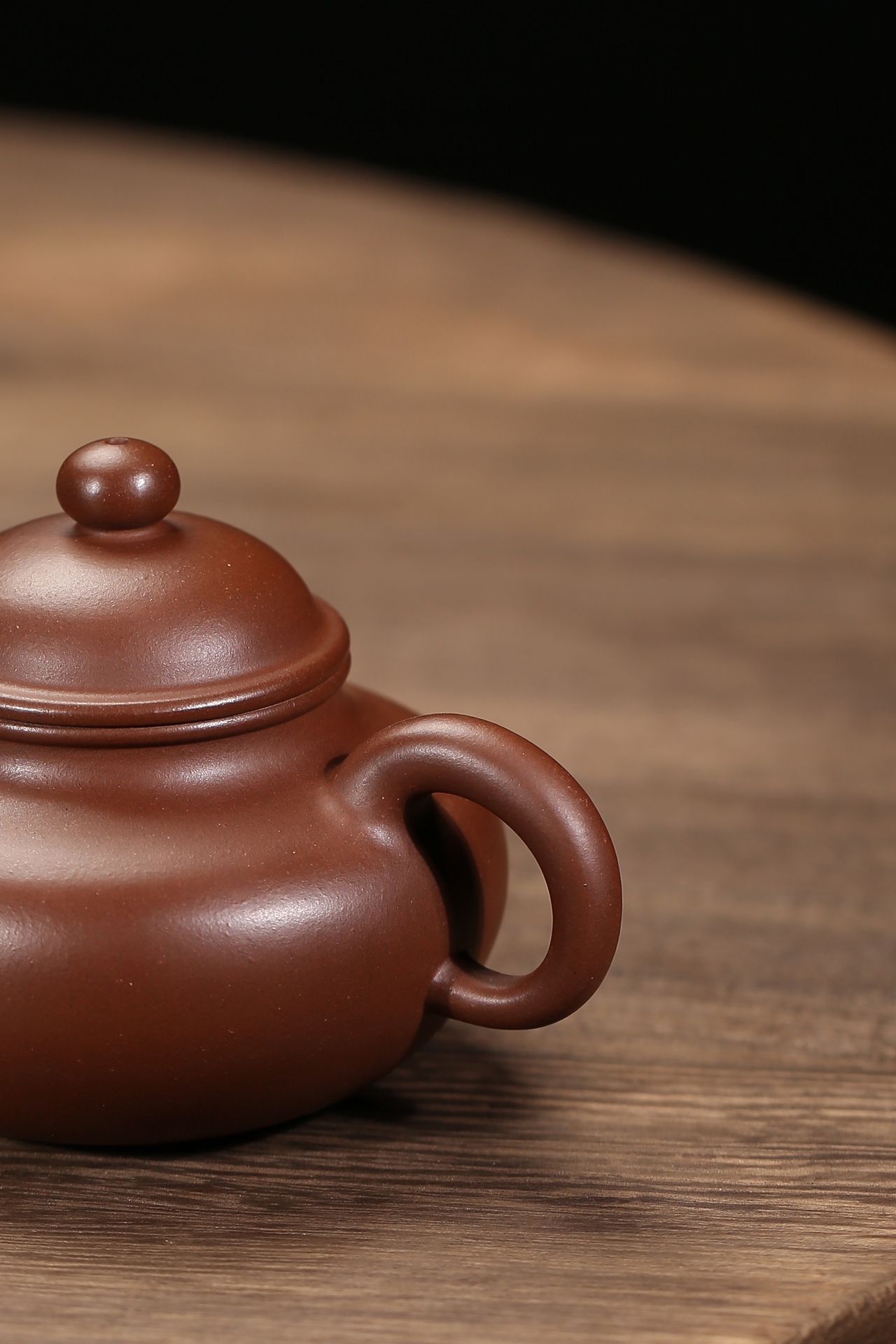 the "Sky", Yixing Purple Clay (Zisha) Teapot, Handmade Gongfu Tea 220ml 
