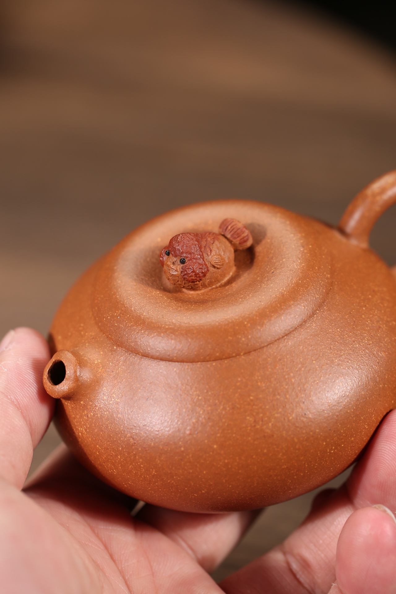 the "Yu Le", Yixing Purple Clay (Zisha) Teapot 160ml