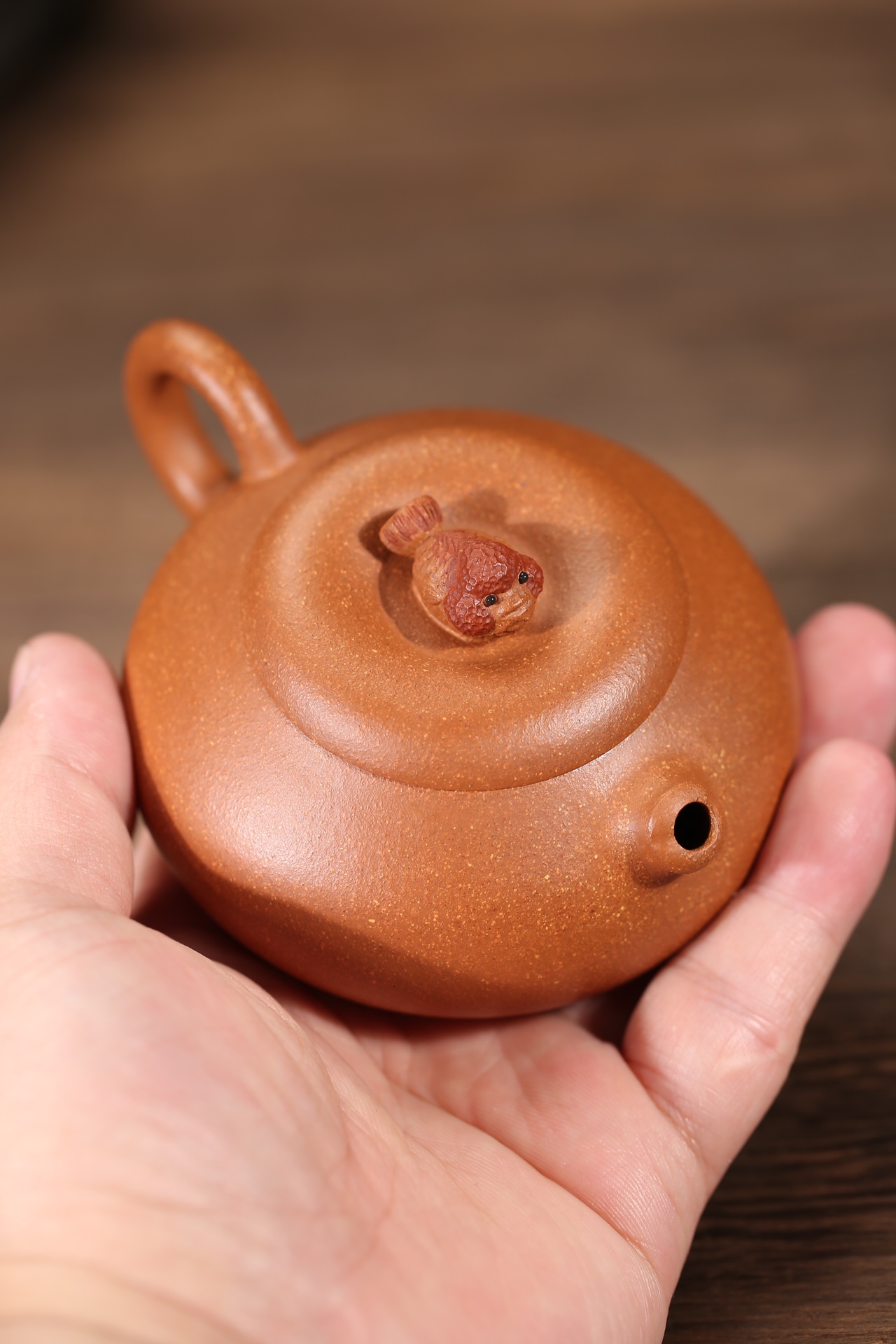 the "Yu Le", Yixing Purple Clay (Zisha) Teapot 160ml