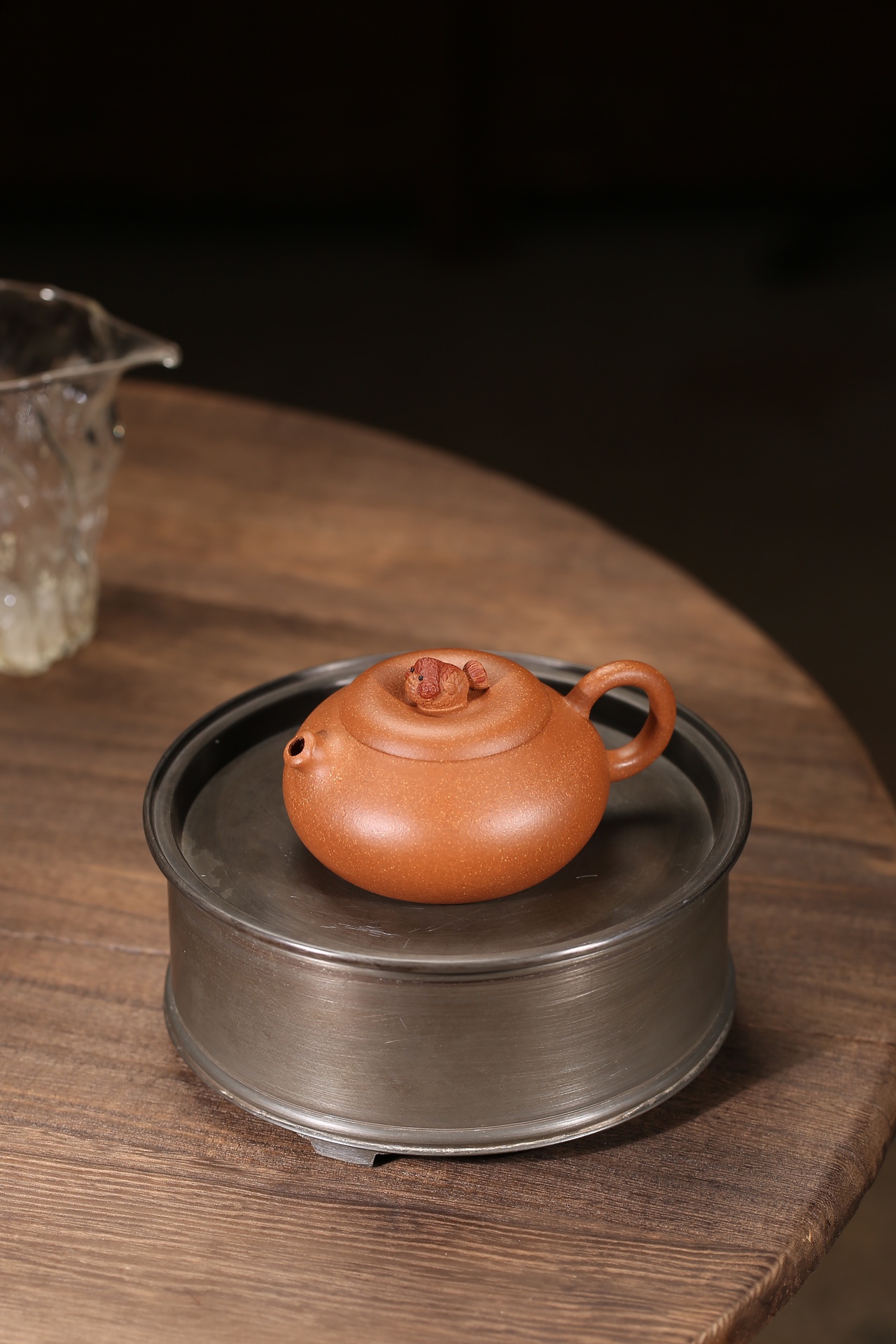 the "Yu Le", Yixing Purple Clay (Zisha) Teapot 160ml