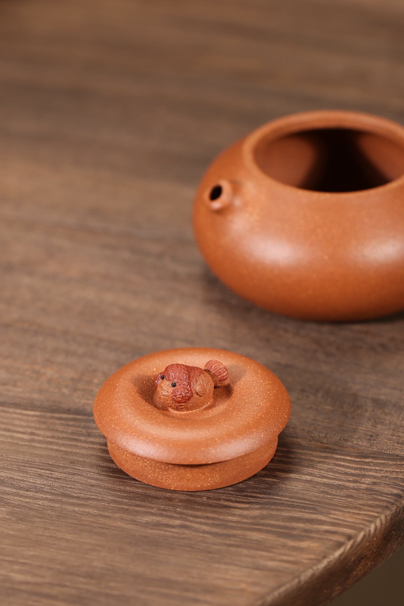 the "Yu Le", Yixing Purple Clay (Zisha) Teapot 160ml