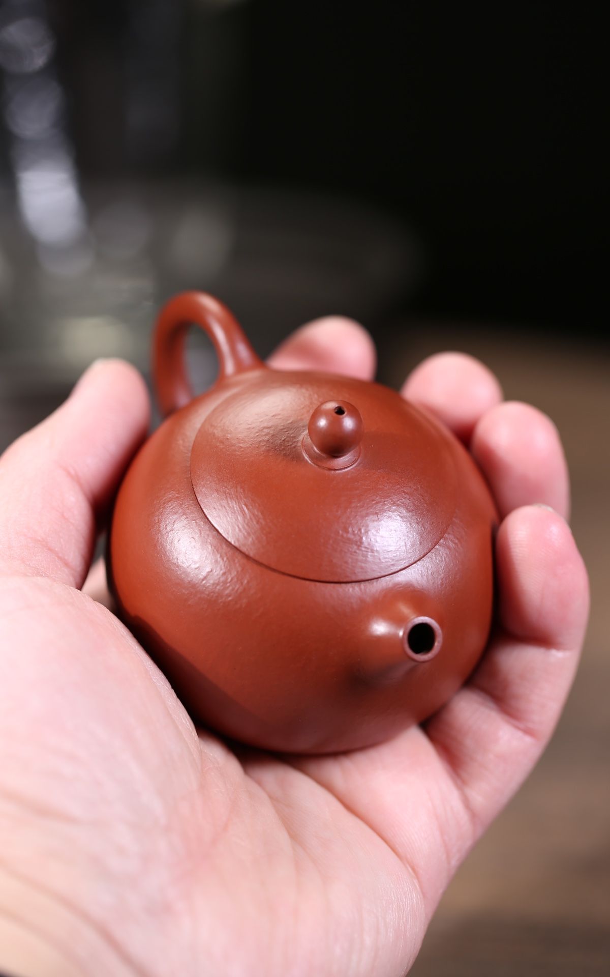 the "Xishi", Yixing Purple Clay (Zisha) Teapot 90ml