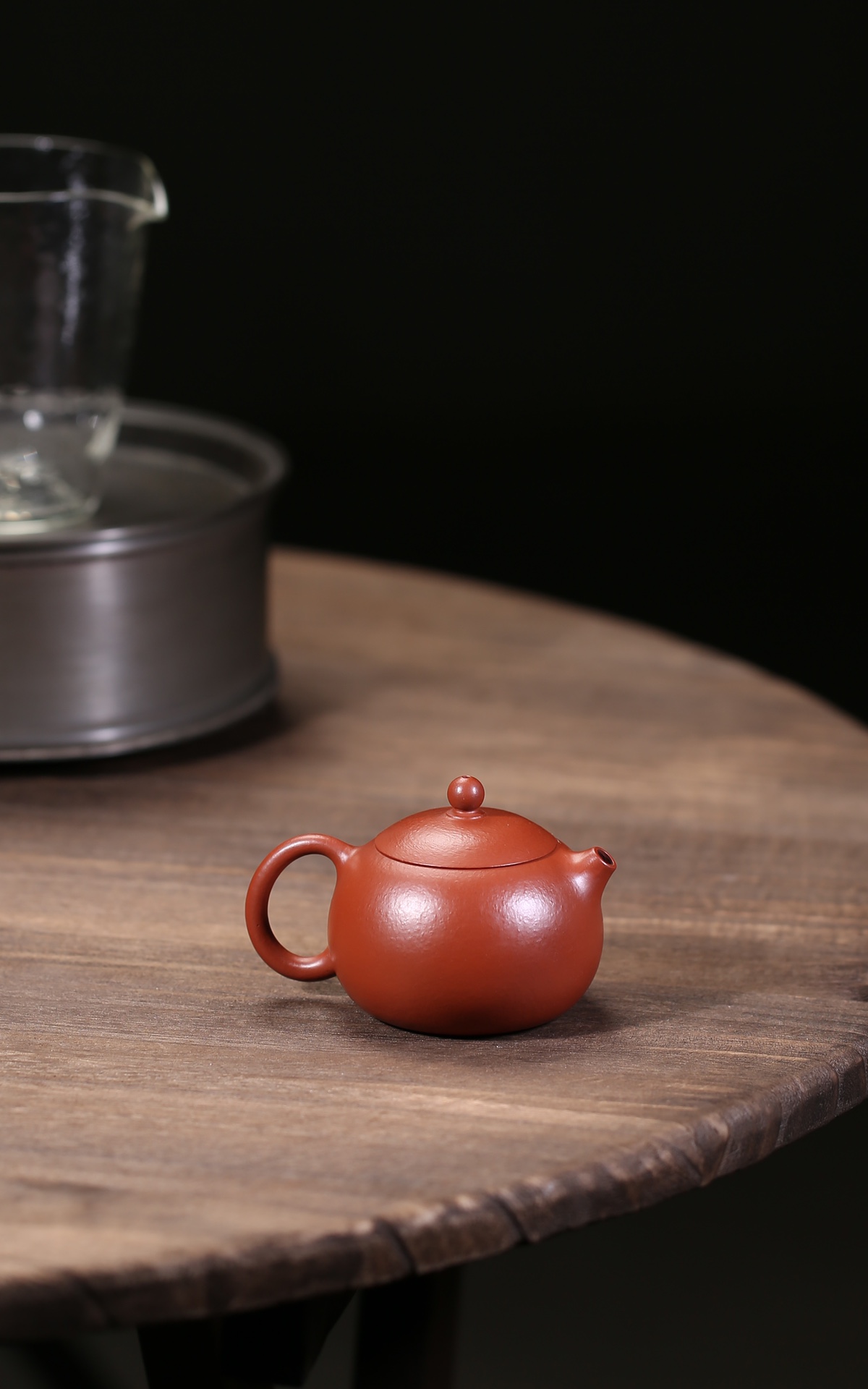 the "Xishi", Yixing Purple Clay (Zisha) Teapot 90ml