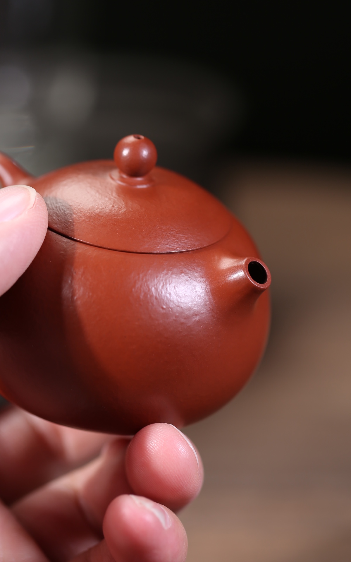 the "Xishi", Yixing Purple Clay (Zisha) Teapot 90ml