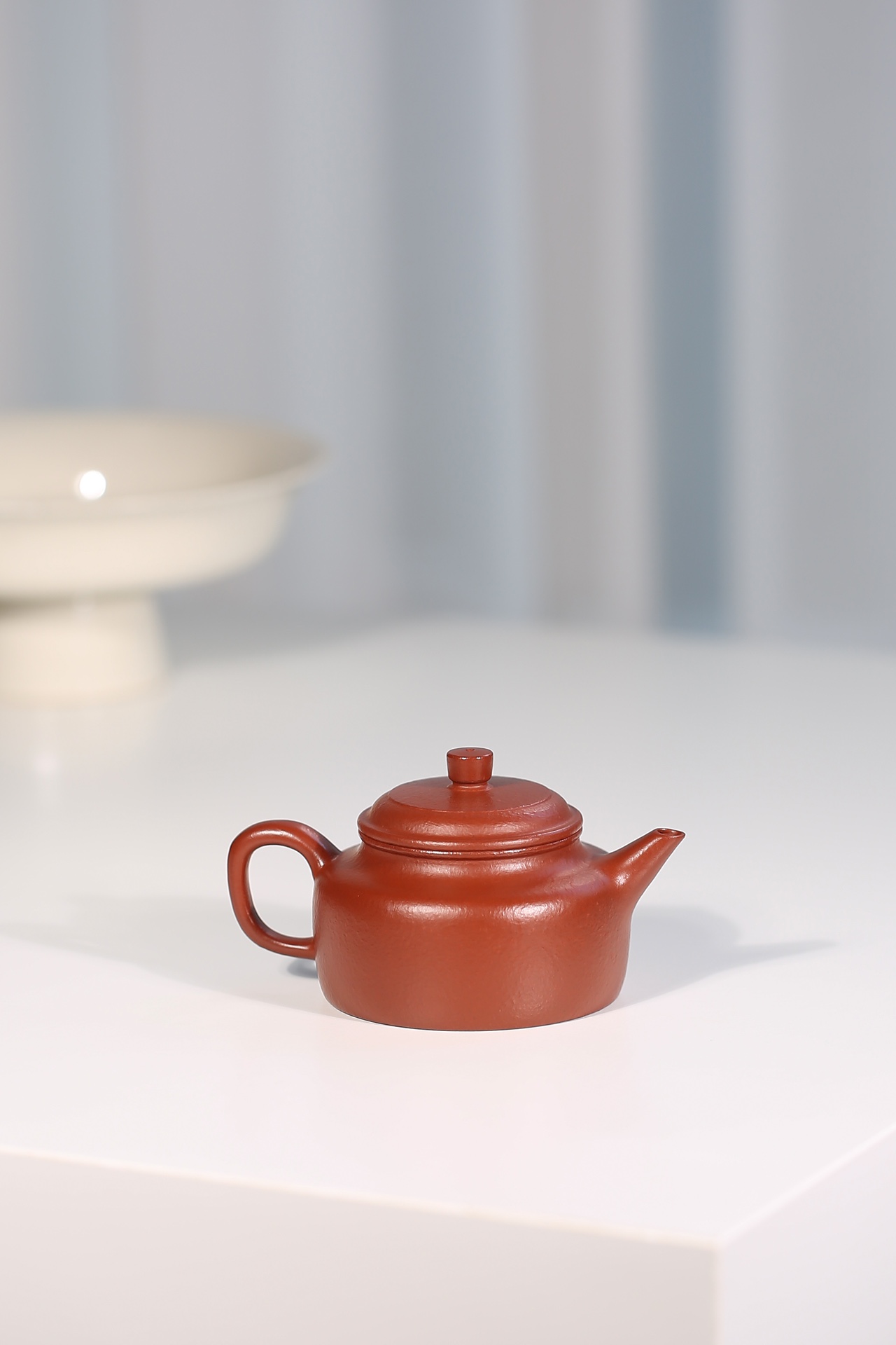 the "Clock of Virtue", Yixing Purple Clay (Zisha) Teapot 120ml