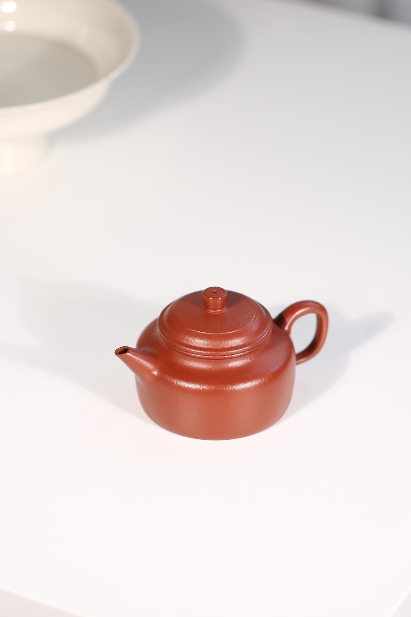 the "Clock of Virtue", Yixing Purple Clay (Zisha) Teapot 120ml