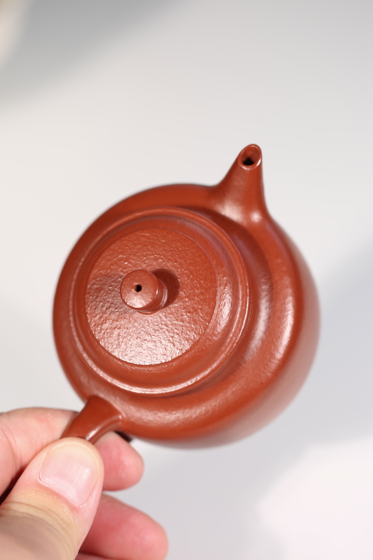 the "Clock of Virtue", Yixing Purple Clay (Zisha) Teapot 120ml