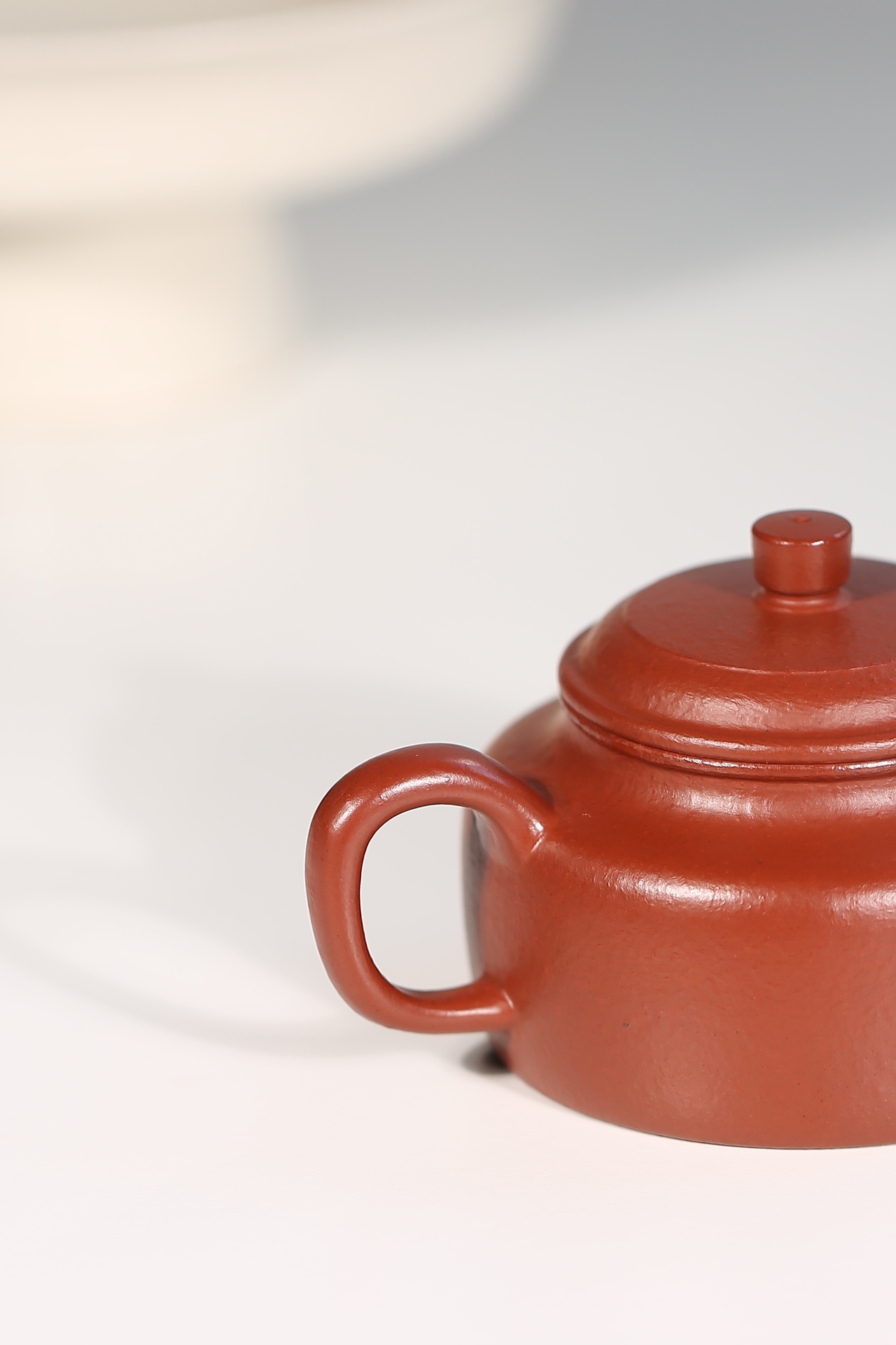 the "Clock of Virtue", Yixing Purple Clay (Zisha) Teapot 120ml