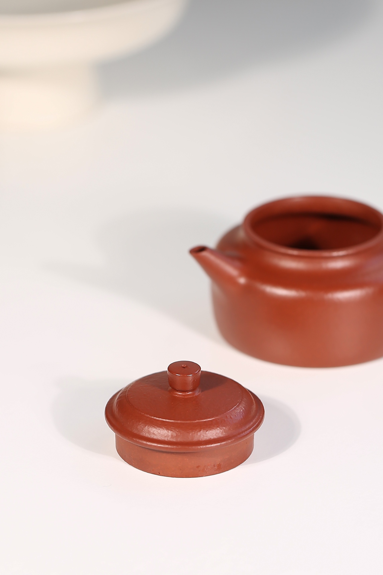 the "Clock of Virtue", Yixing Purple Clay (Zisha) Teapot 120ml