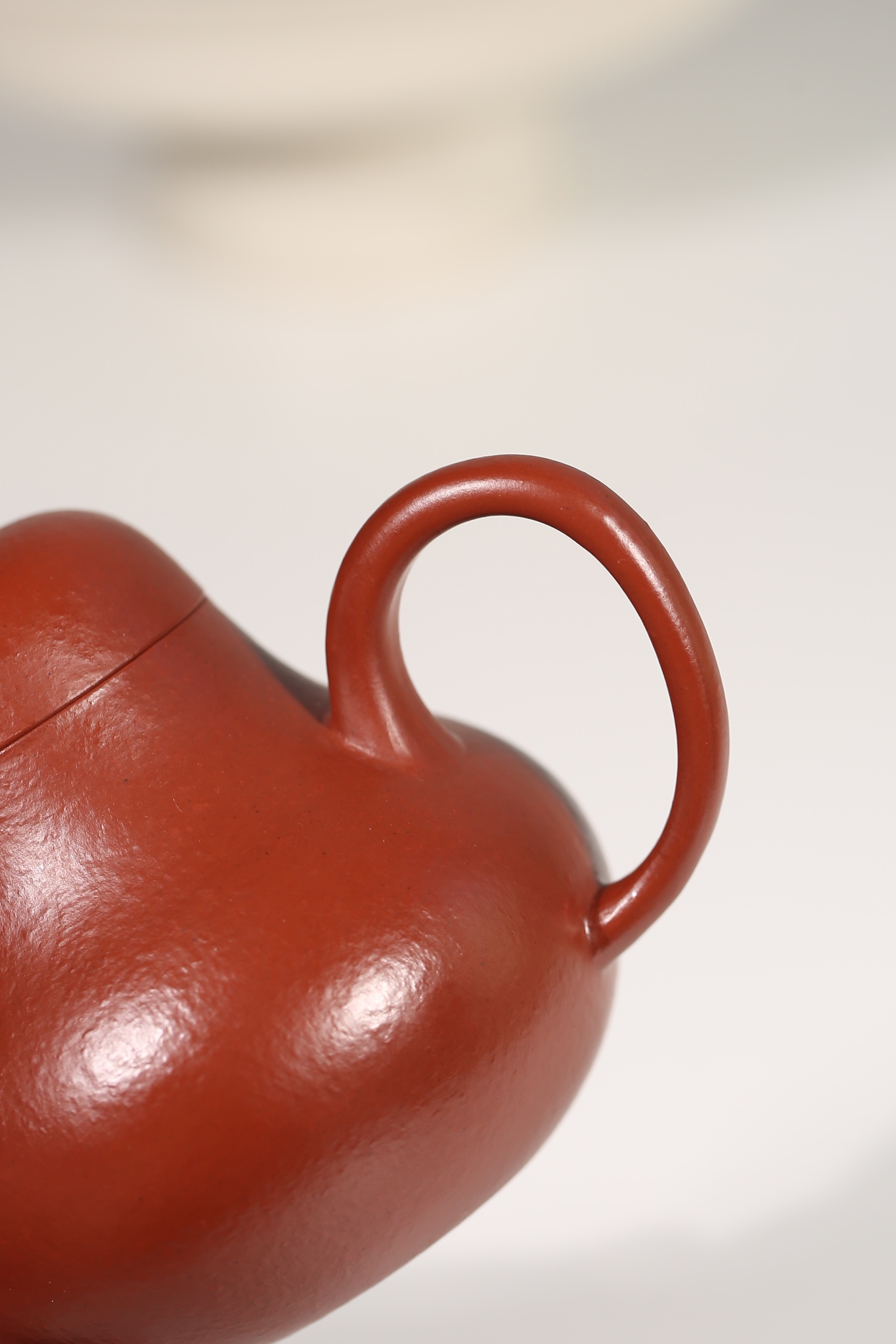 the "Sting", Yixing Purple Clay (Zisha) Teapot, Handmade Kung Fu Teapot 130ml