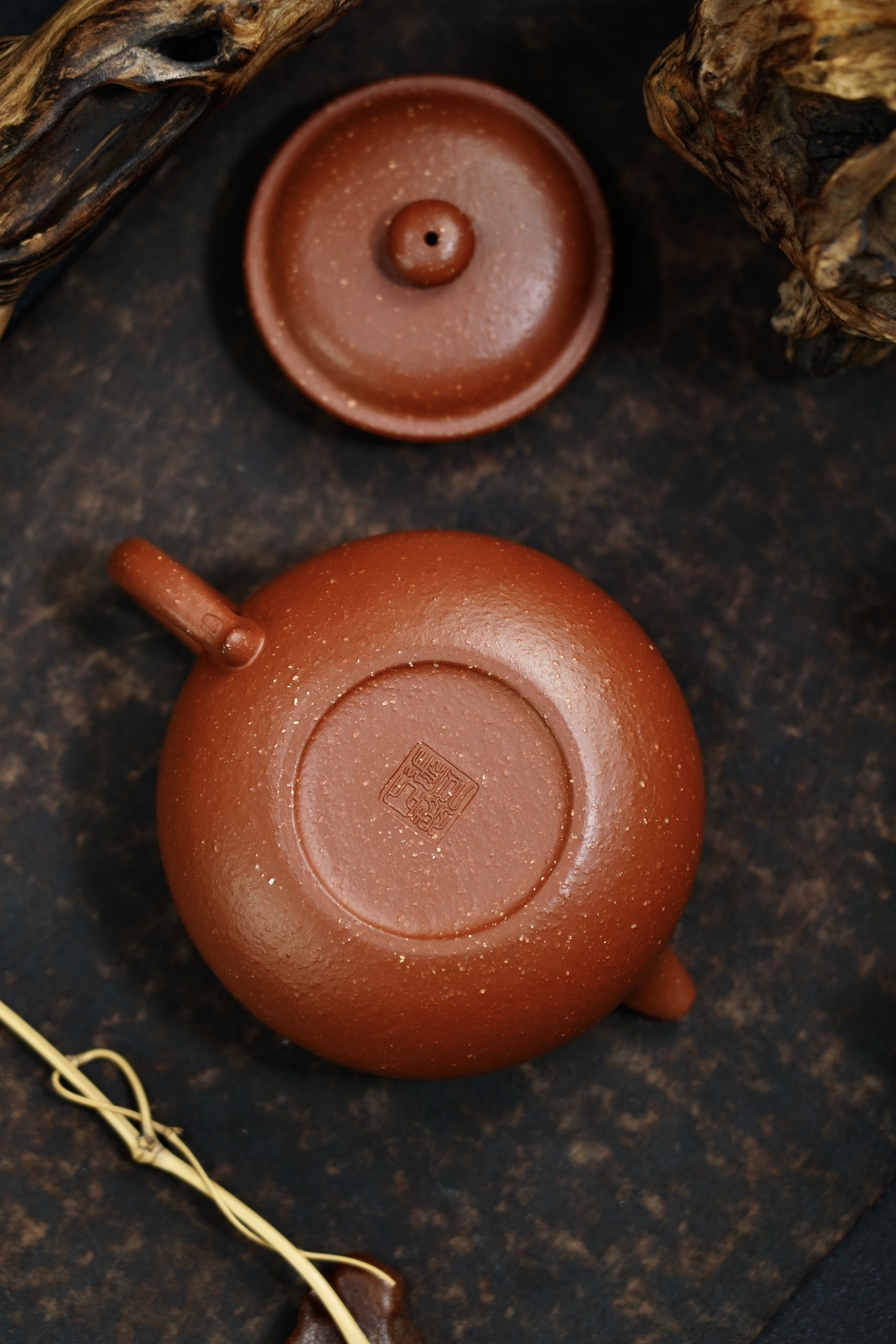 the "Drum", Yixing Purple Clay (Zisha) Teapot 260ml