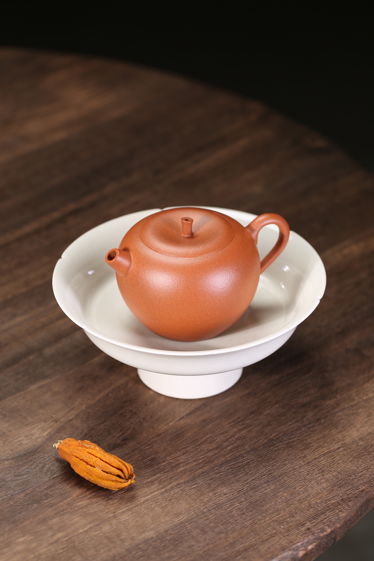 the "Apple", Yixing Purple Clay (Zisha) Teapot 200ml