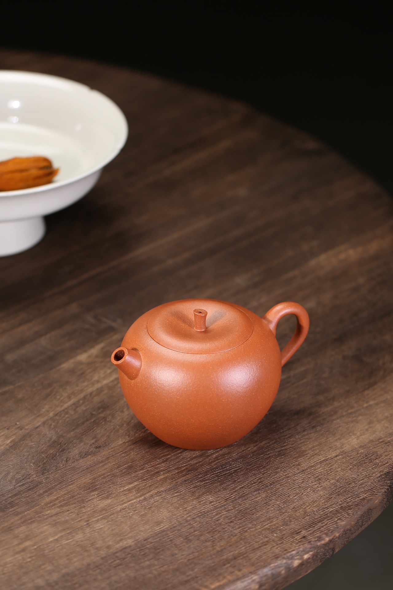 the "Apple", Yixing Purple Clay (Zisha) Teapot 200ml