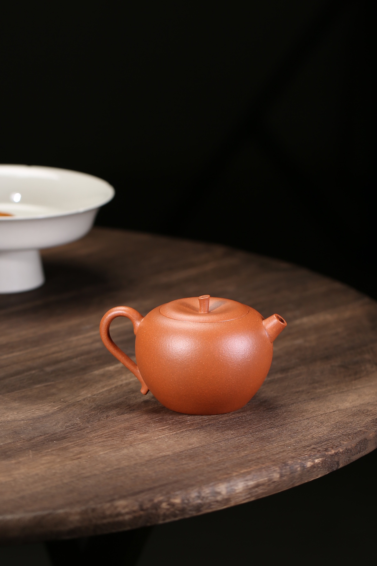 the "Apple", Yixing Purple Clay (Zisha) Teapot 200ml