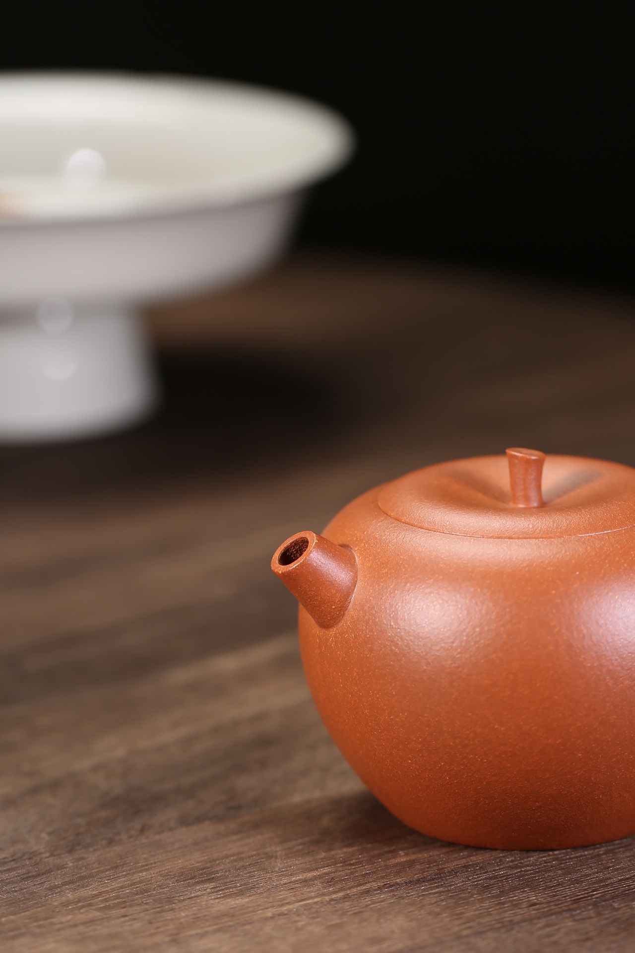 the "Apple", Yixing Purple Clay (Zisha) Teapot 200ml