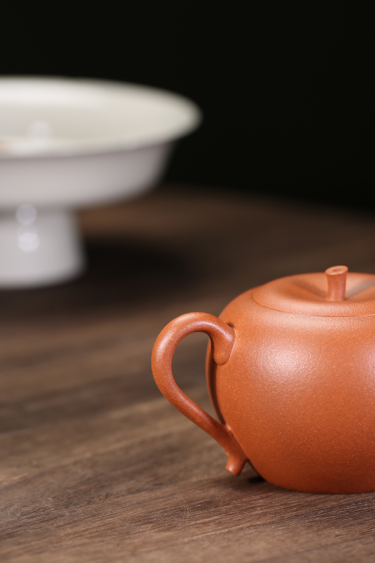 the "Apple", Yixing Purple Clay (Zisha) Teapot 200ml