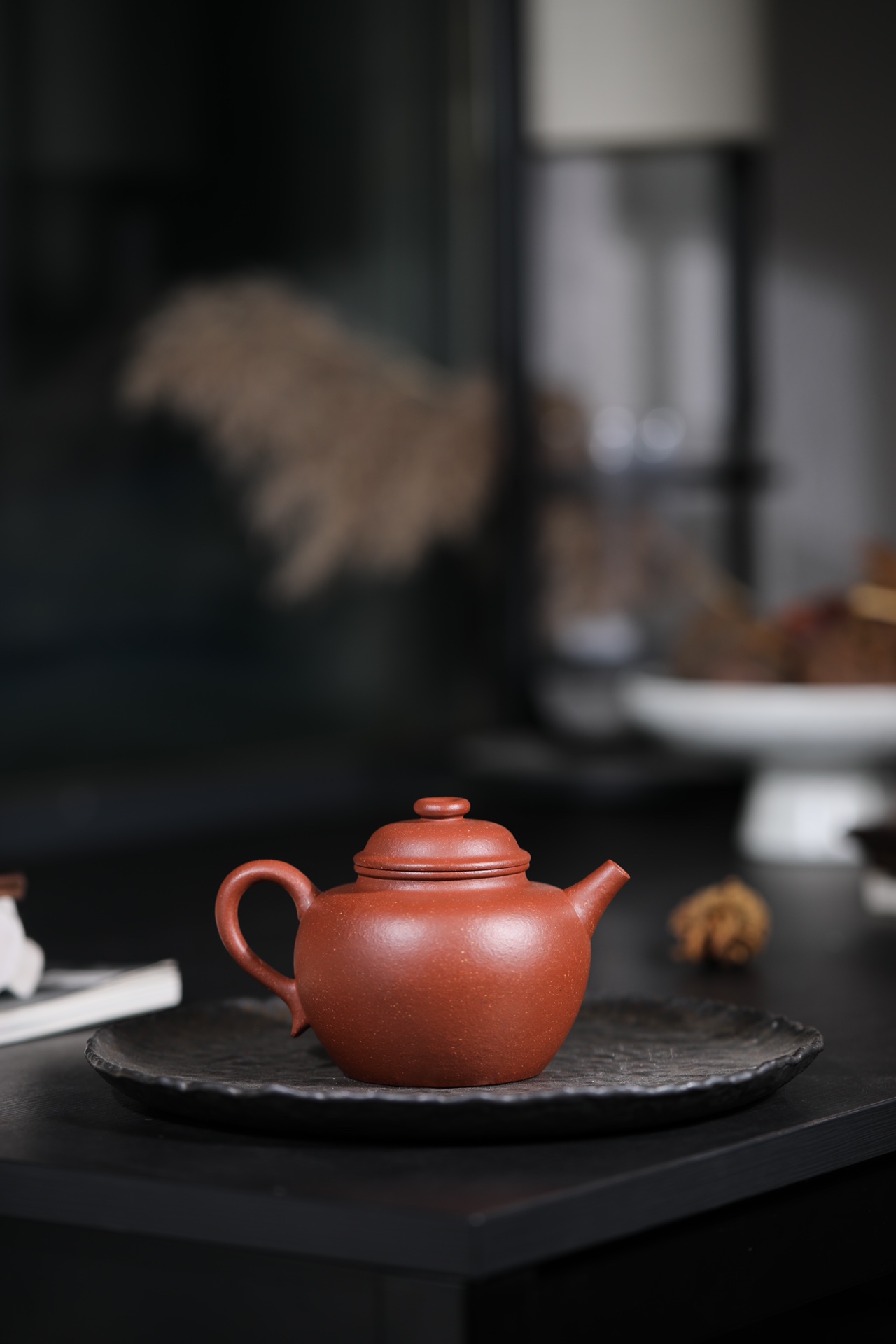 the "Quan Niu", Yixing Purple Clay (Zisha) Teapot 250ml