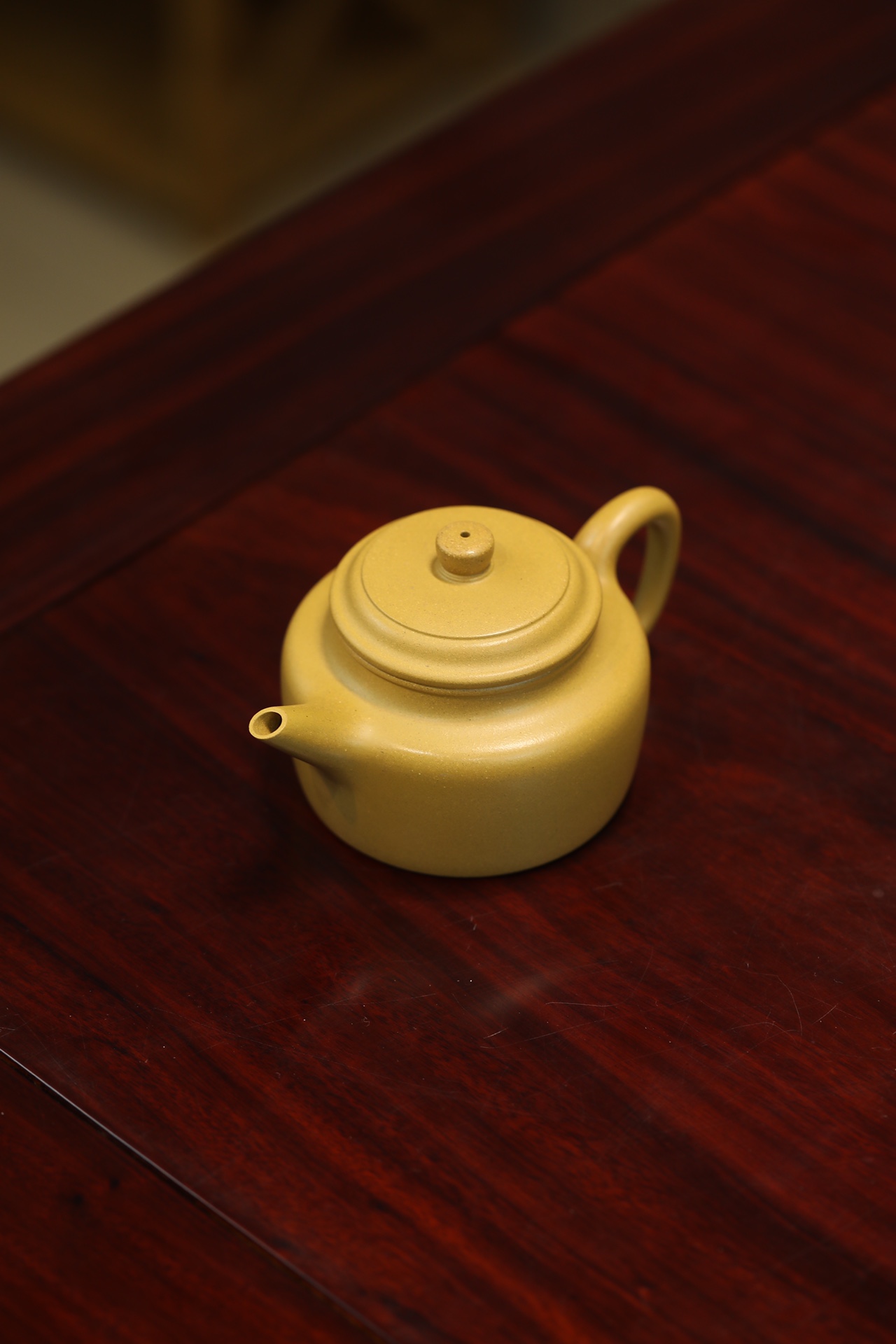 the "Clock of Virtue", Yixing Purple Clay (Zisha) Teapot 200ml