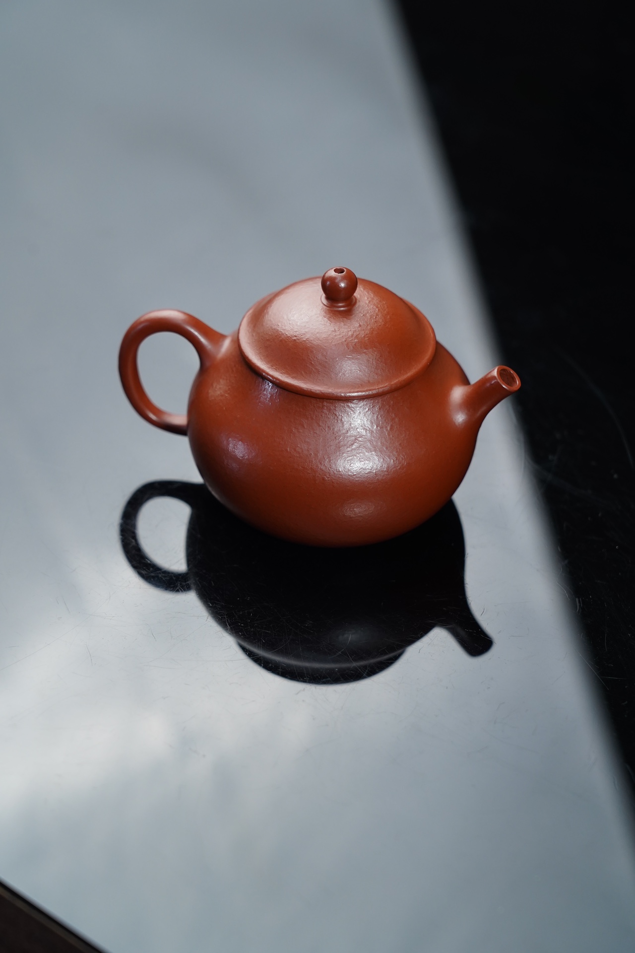 the "Panny", Yixing Purple Clay (Zisha) Teapot, Handmade Kungfu Teapot 120ml