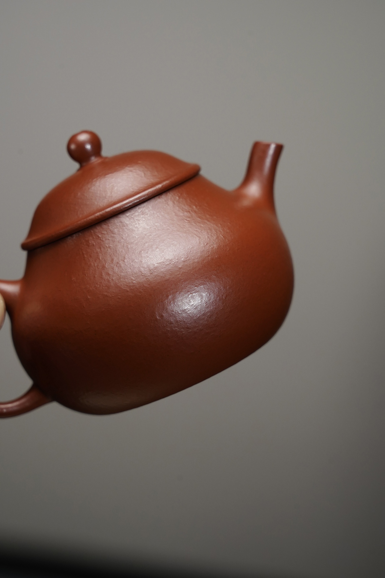the "Panny", Yixing Purple Clay (Zisha) Teapot, Handmade Kungfu Teapot 120ml