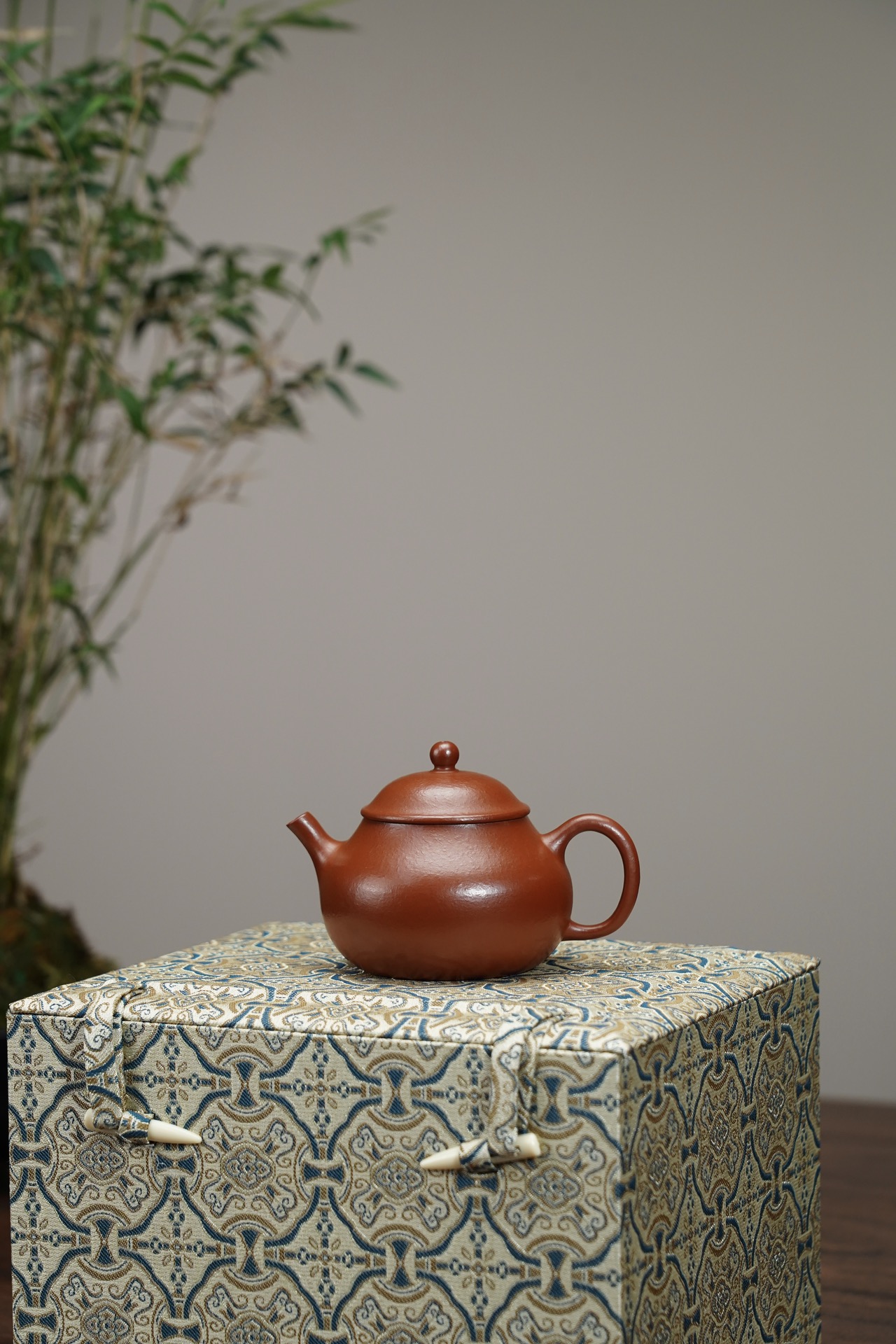 the "Panny", Yixing Purple Clay (Zisha) Teapot, Handmade Kungfu Teapot 120ml