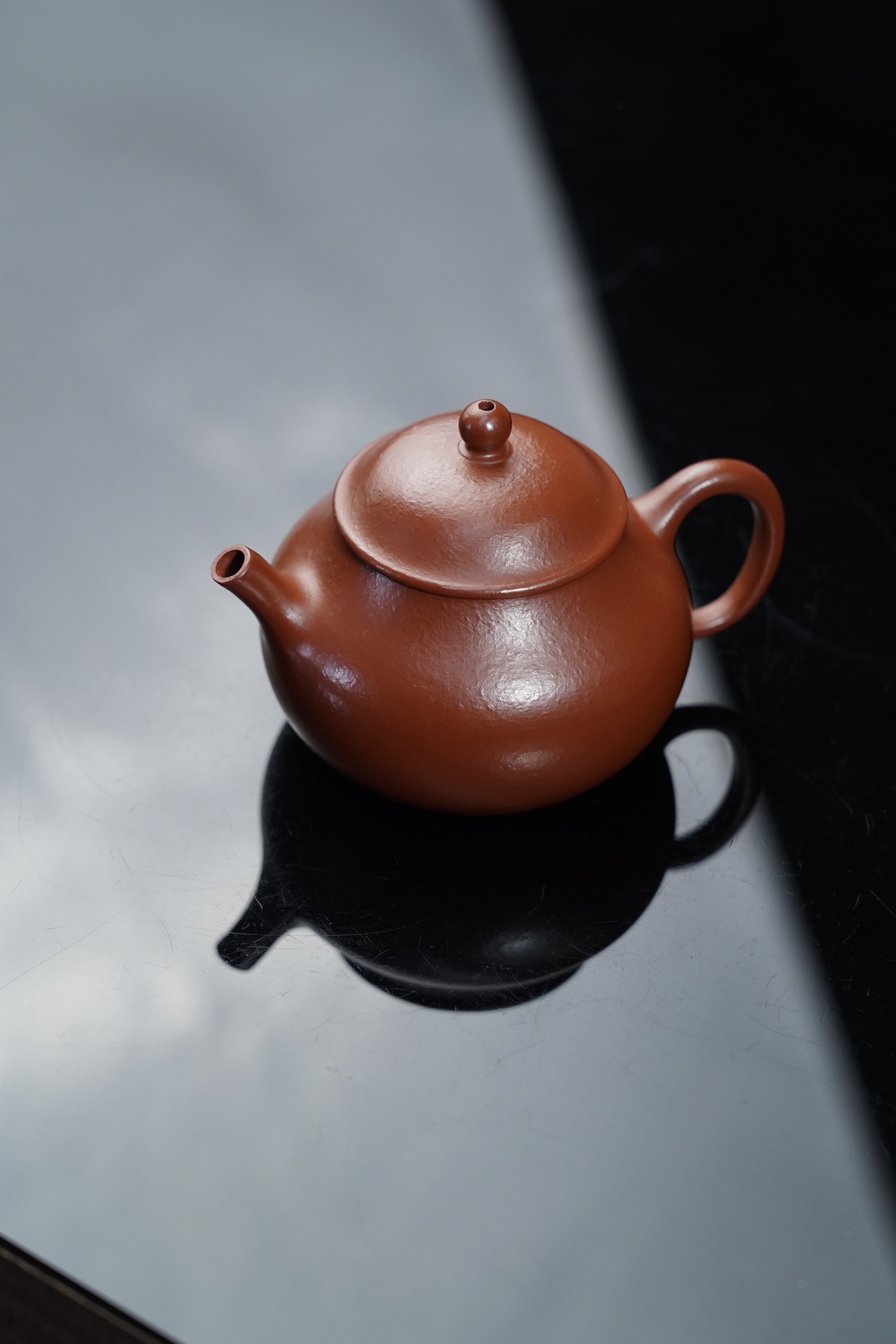 the "Panny", Yixing Purple Clay (Zisha) Teapot, Handmade Kungfu Teapot 120ml