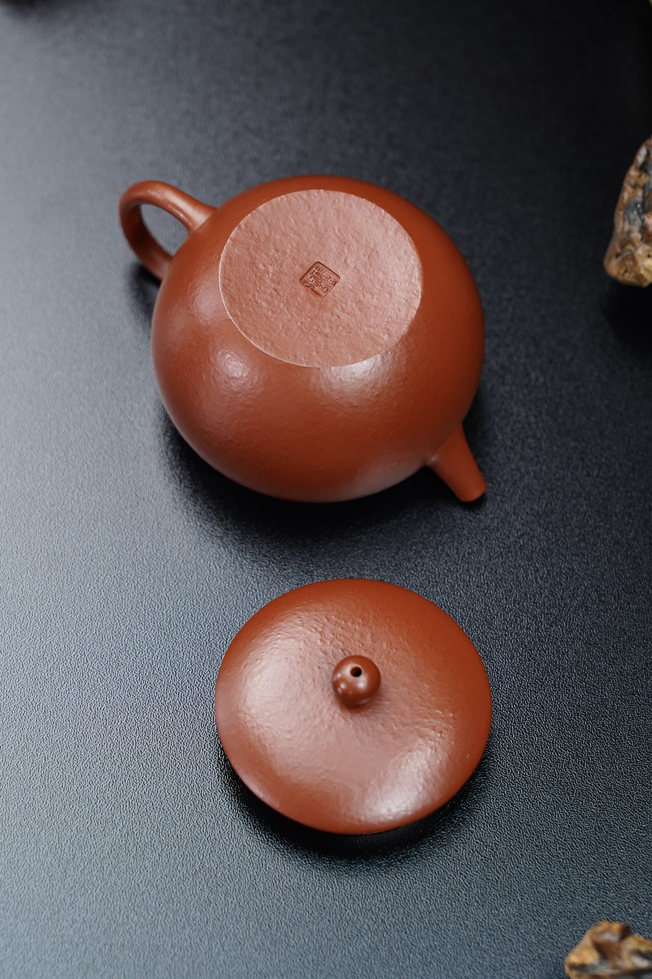 the "Julun Zhu", Yixing Purple Clay (Zisha) Teapot 150ml