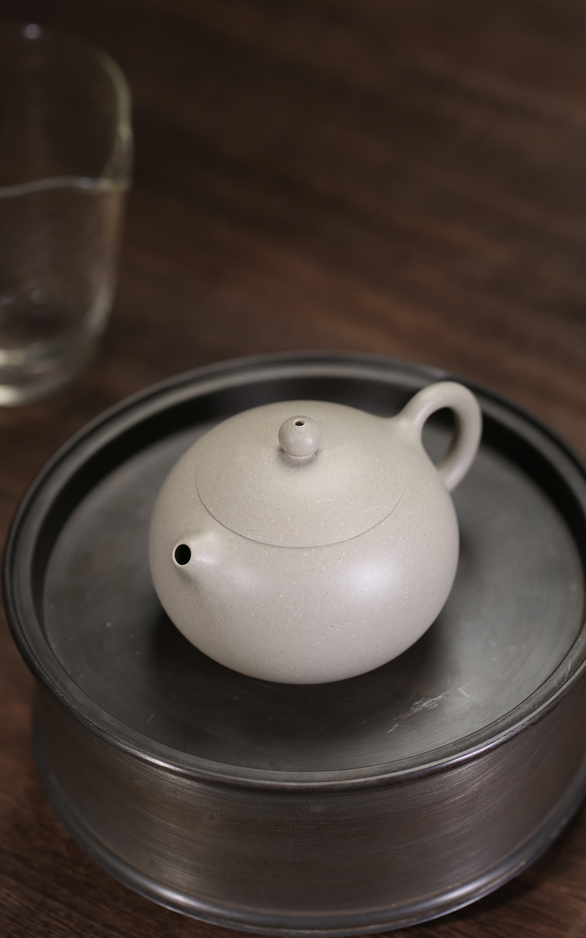 the "White Xishi", Yixing Purple Clay (Zisha) Teapot 160ml