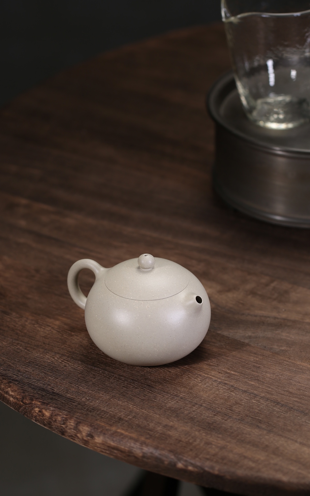 the "White Xishi", Yixing Purple Clay (Zisha) Teapot 160ml