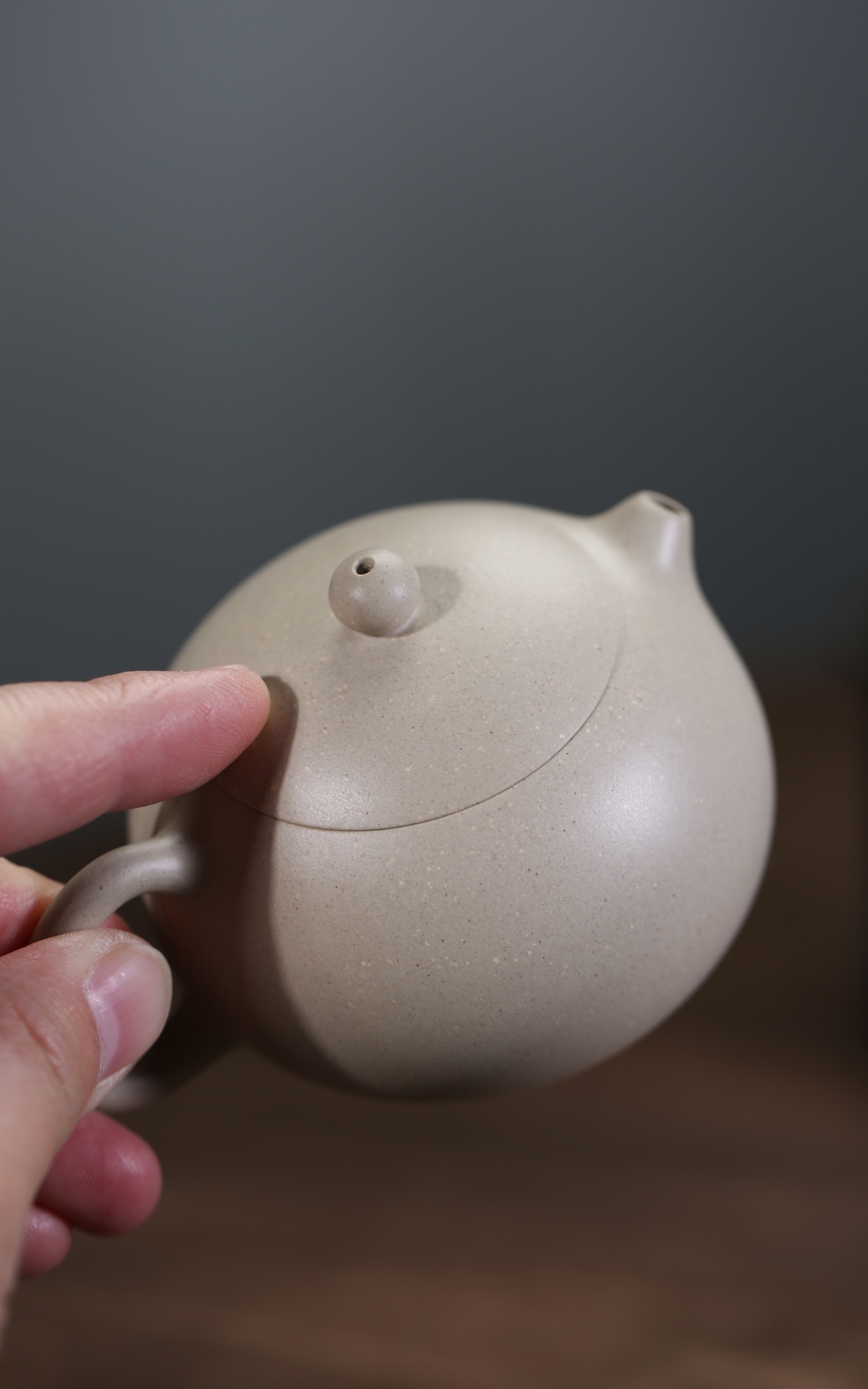 the "White Xishi", Yixing Purple Clay (Zisha) Teapot 160ml