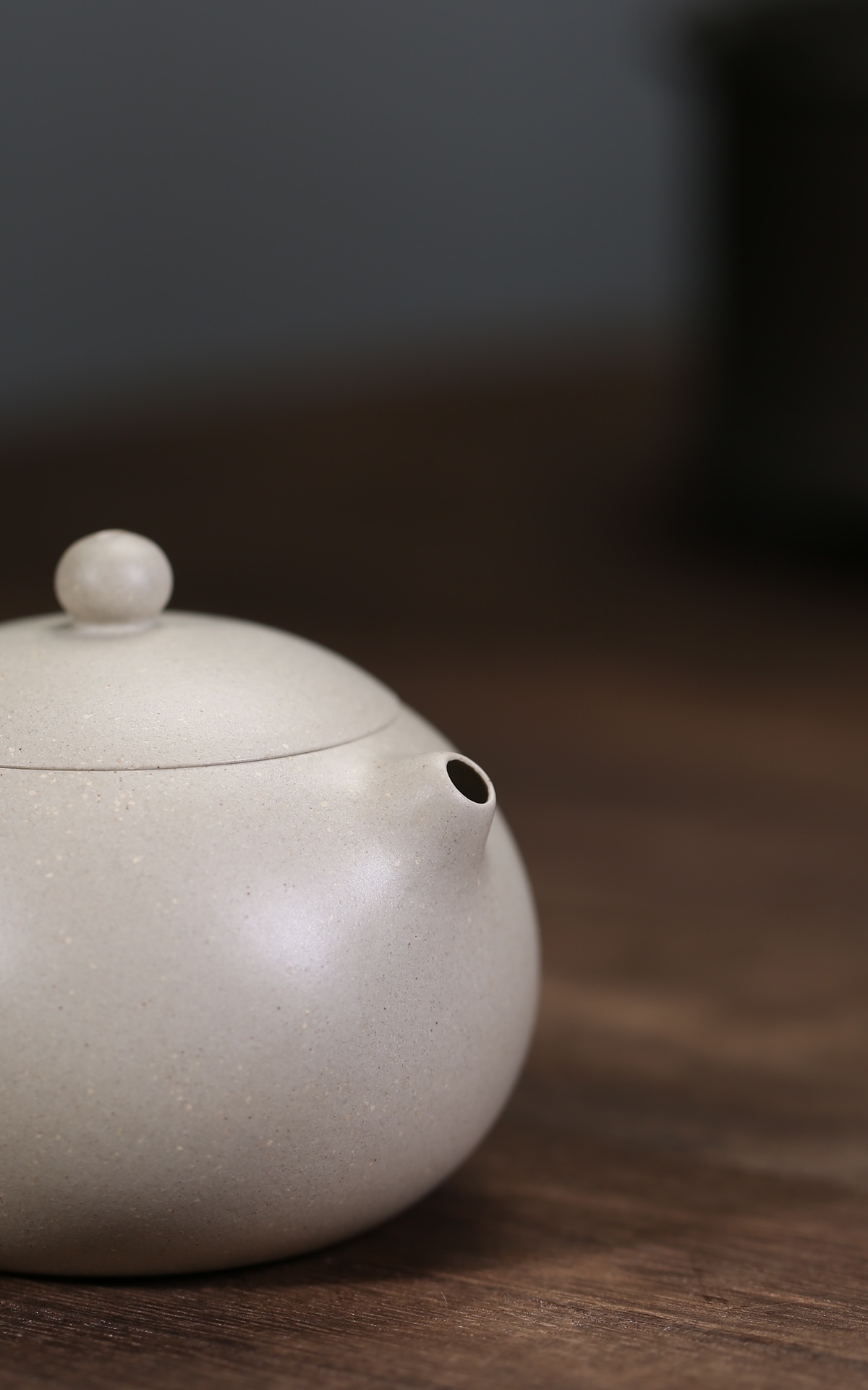 the "White Xishi", Yixing Purple Clay (Zisha) Teapot 160ml