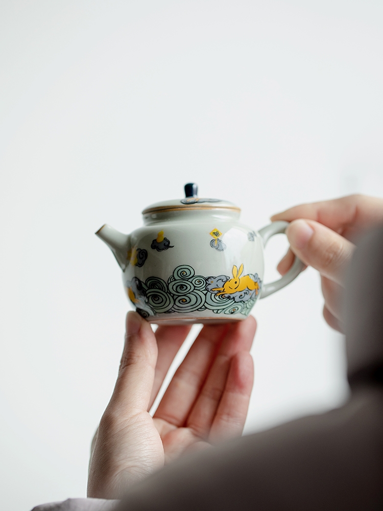 Golden Rabbit Teapot 100ml