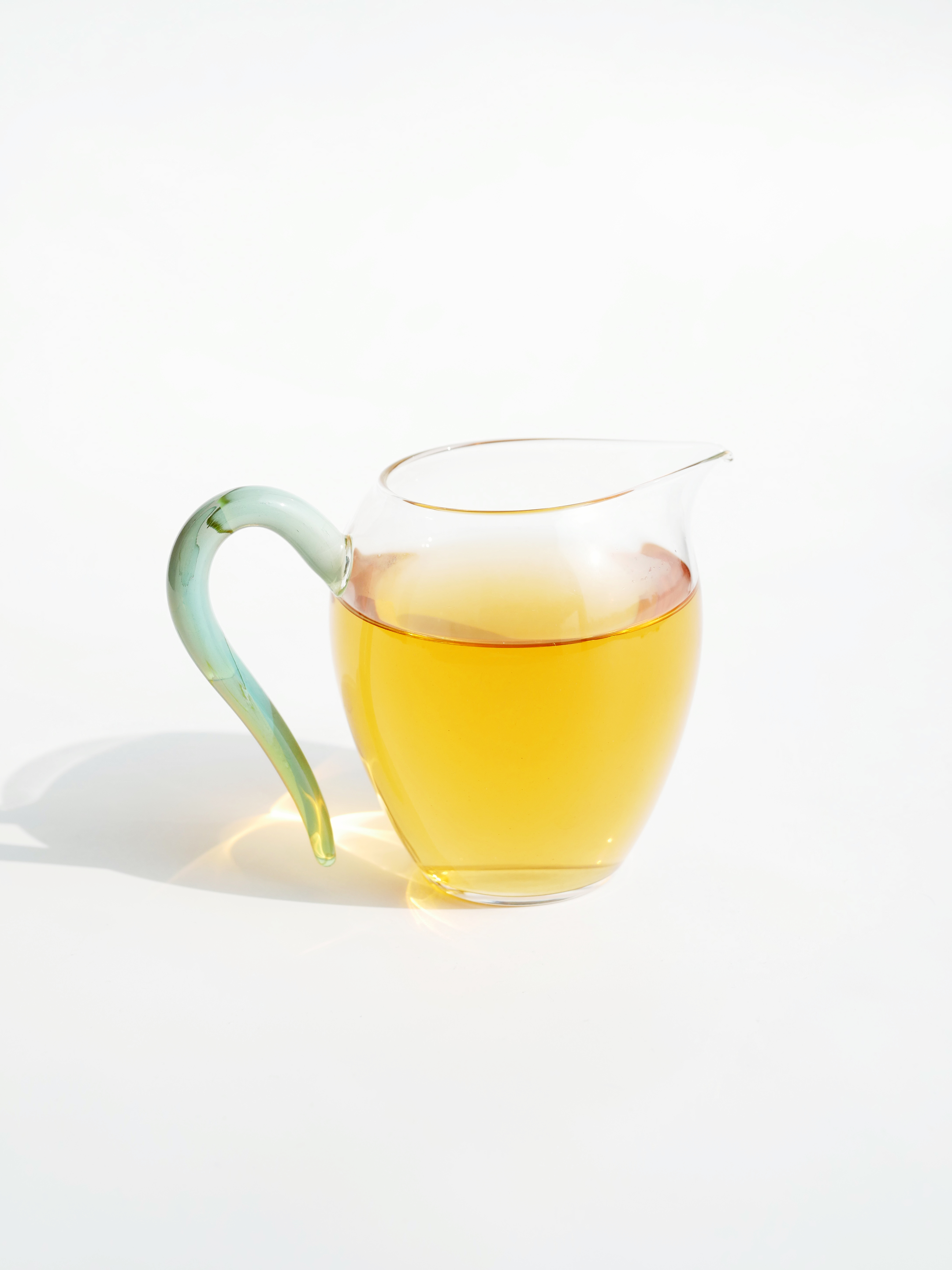 Glass Pitcher with Colored Handle 280ml